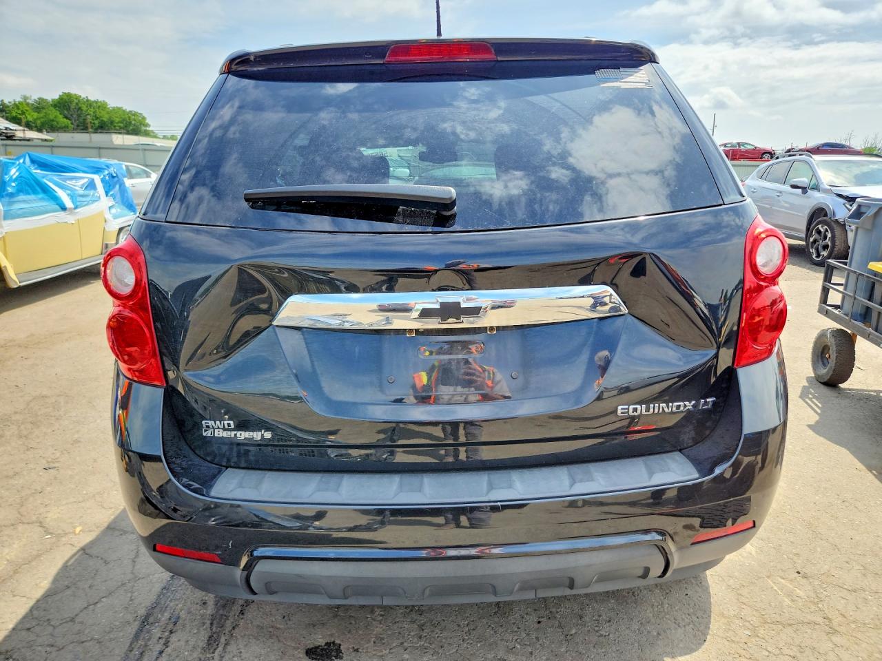 2013 Chevrolet Equinox Lt Синий vin: 2GNFLEEK8D6196198