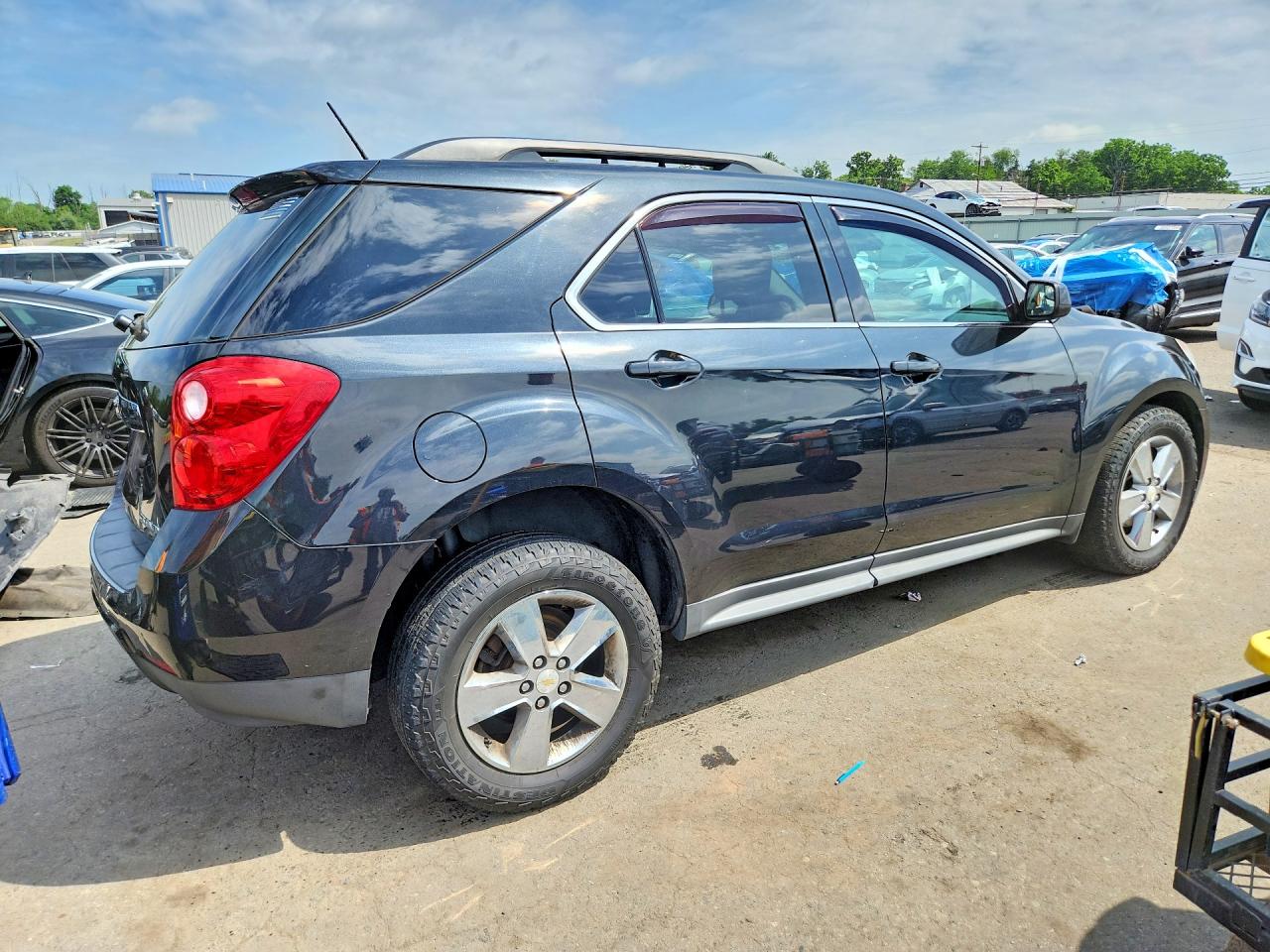 2013 Chevrolet Equinox Lt Синий vin: 2GNFLEEK8D6196198