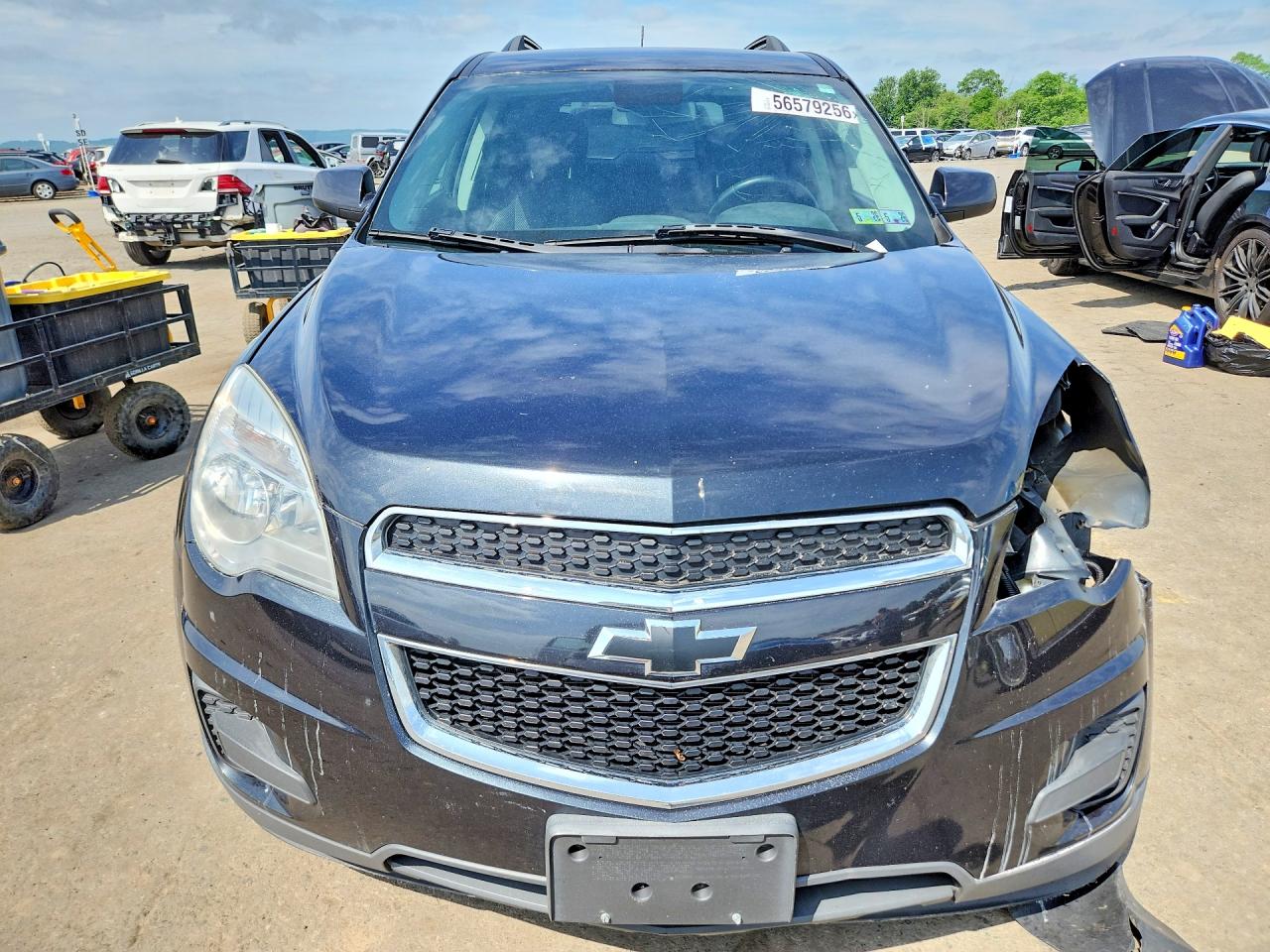 2013 Chevrolet Equinox Lt Синий vin: 2GNFLEEK8D6196198