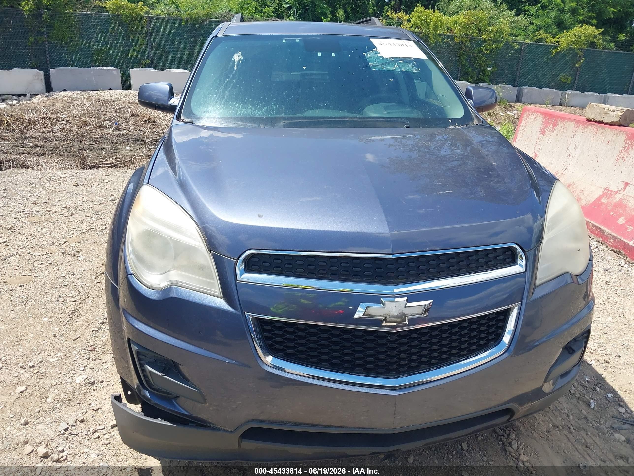 2013 Chevrolet Equinox 1lt Dark Blue vin: 2GNFLEEK8D6310670