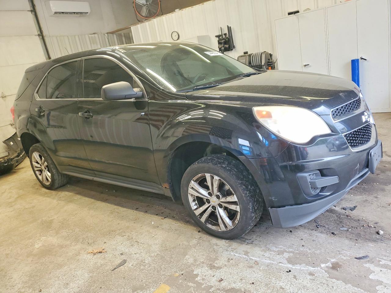 2014 Chevrolet Equinox Ls Black vin: 2GNFLEEK8E6118019