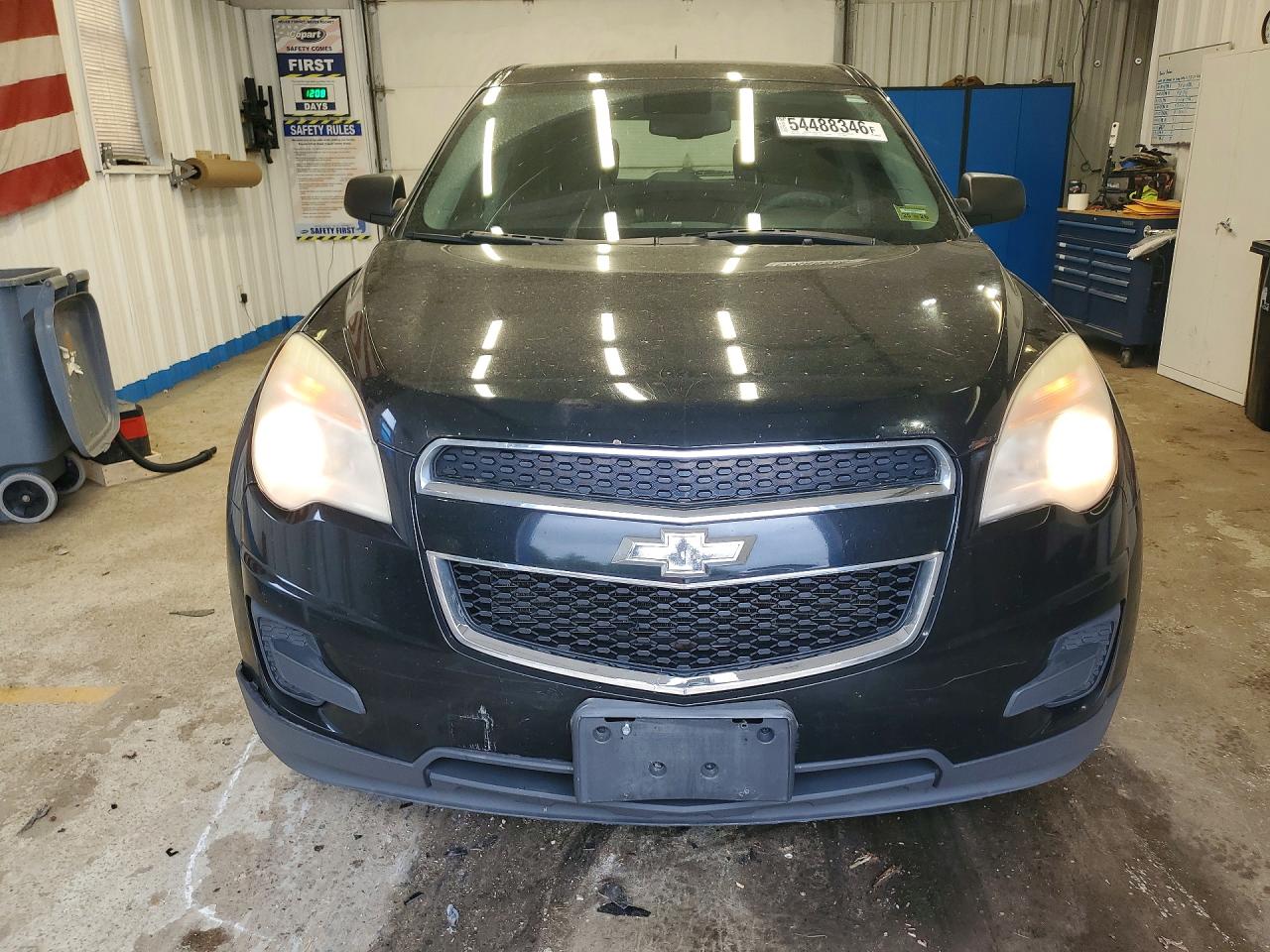 2014 Chevrolet Equinox Ls Black vin: 2GNFLEEK8E6118019