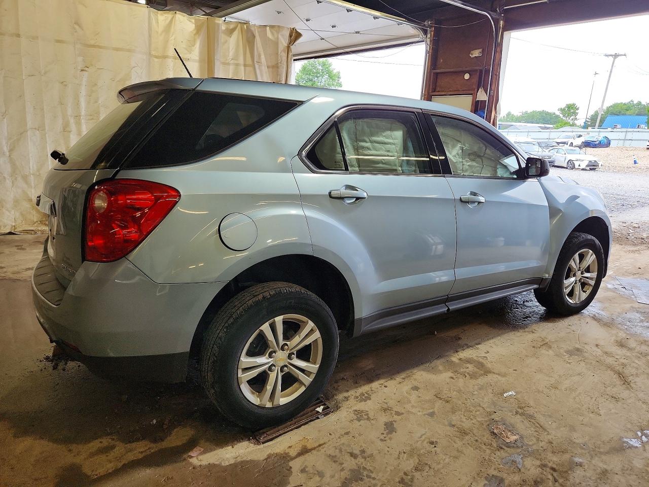 2014 Chevrolet Equinox Ls Blue vin: 2GNFLEEK8E6125696