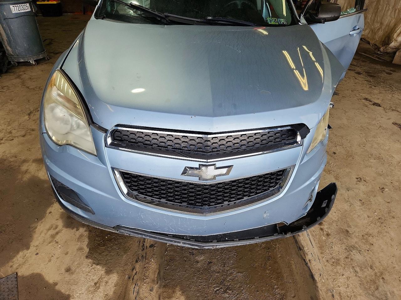 2014 Chevrolet Equinox Ls Blue vin: 2GNFLEEK8E6125696
