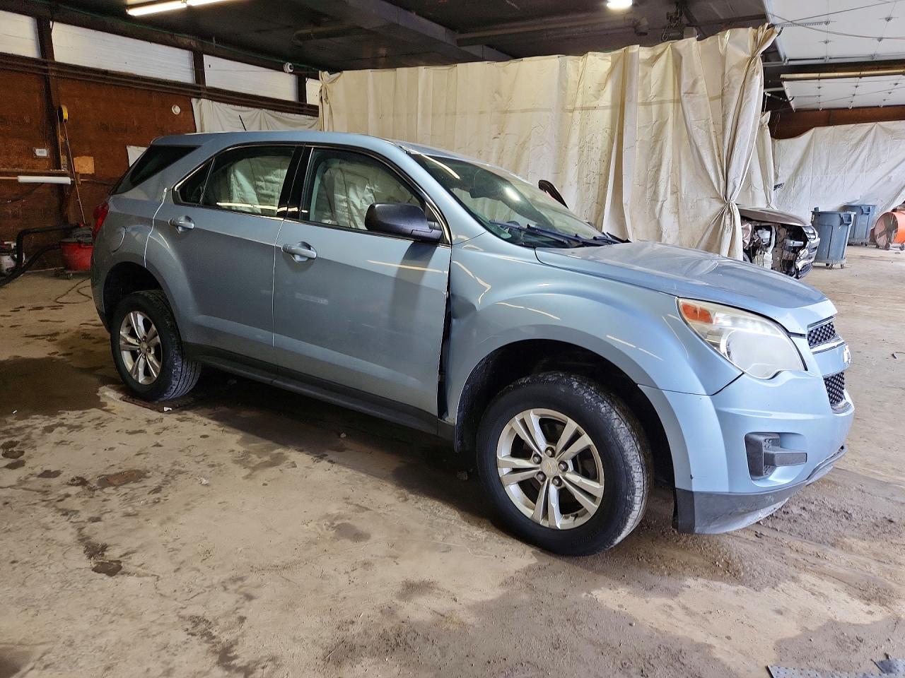 2014 Chevrolet Equinox Ls Blue vin: 2GNFLEEK8E6125696