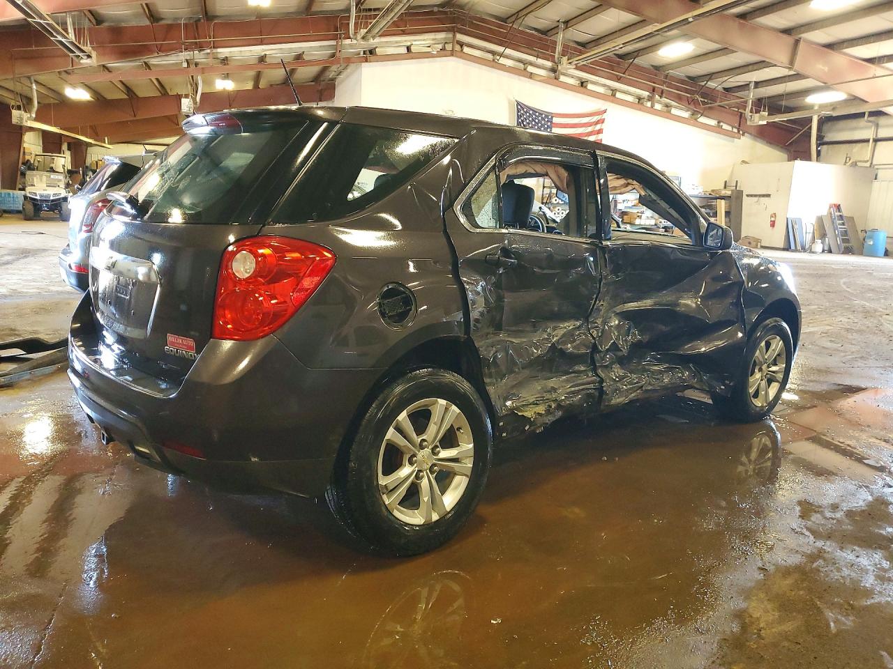 2014 Chevrolet Equinox Ls Charcoal vin: 2GNFLEEK8E6133622