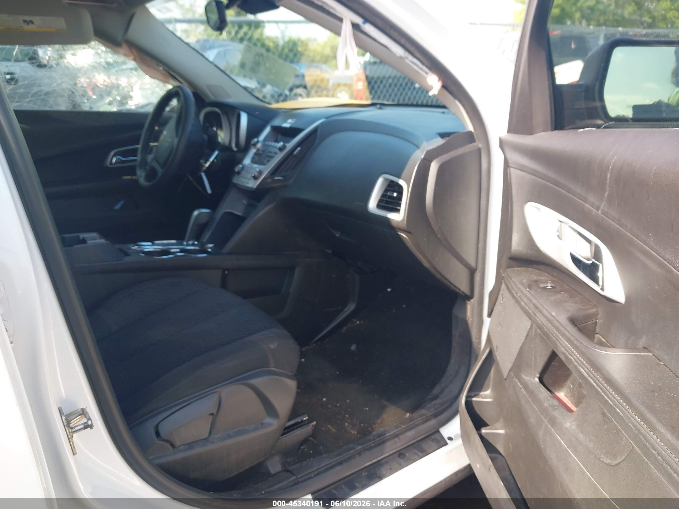 2014 Chevrolet Equinox Ls White vin: 2GNFLEEK8E6354475