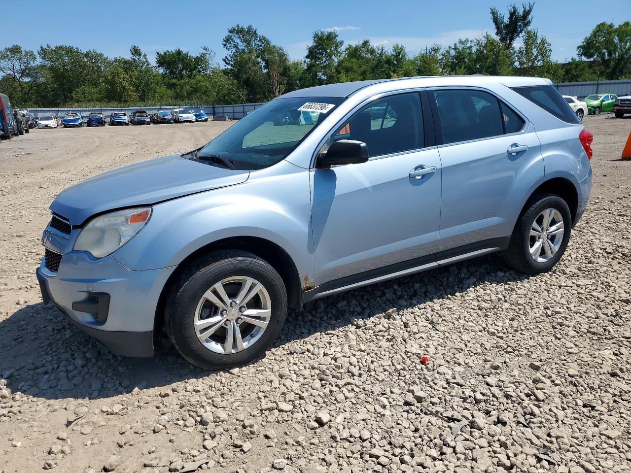 2015 Chevrolet Equinox Ls Blue vin: 2GNFLEEK8F6167920