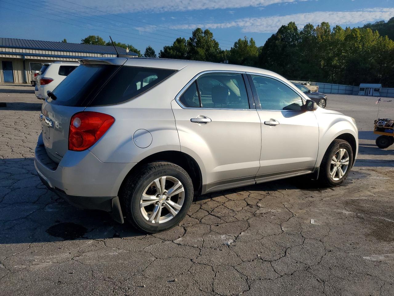 2015 Chevrolet Equinox Ls Silver vin: 2GNFLEEK8F6168565