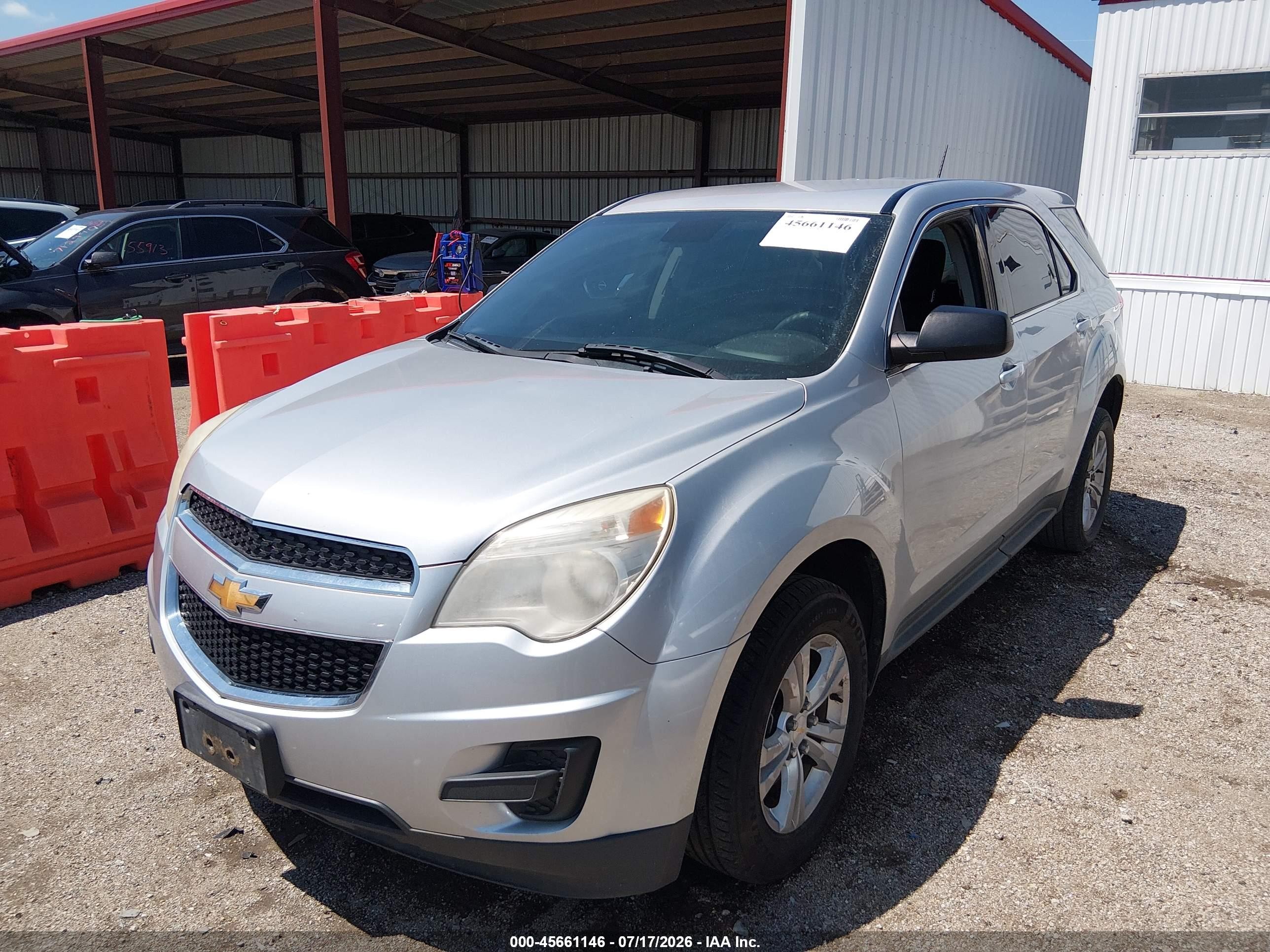 2015 Chevrolet Equinox Ls Silver vin: 2GNFLEEK8F6194387