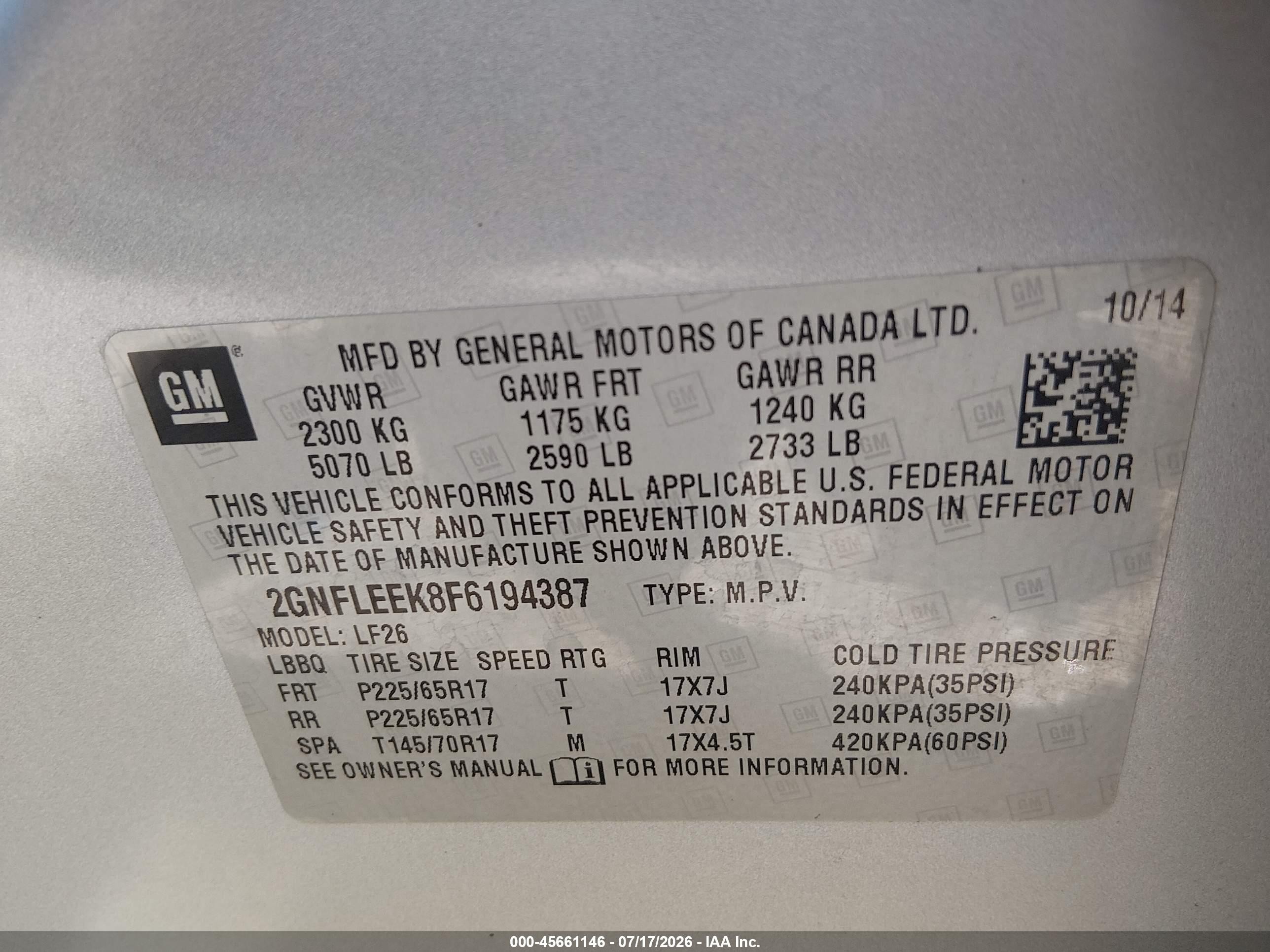 2015 Chevrolet Equinox Ls Silver vin: 2GNFLEEK8F6194387