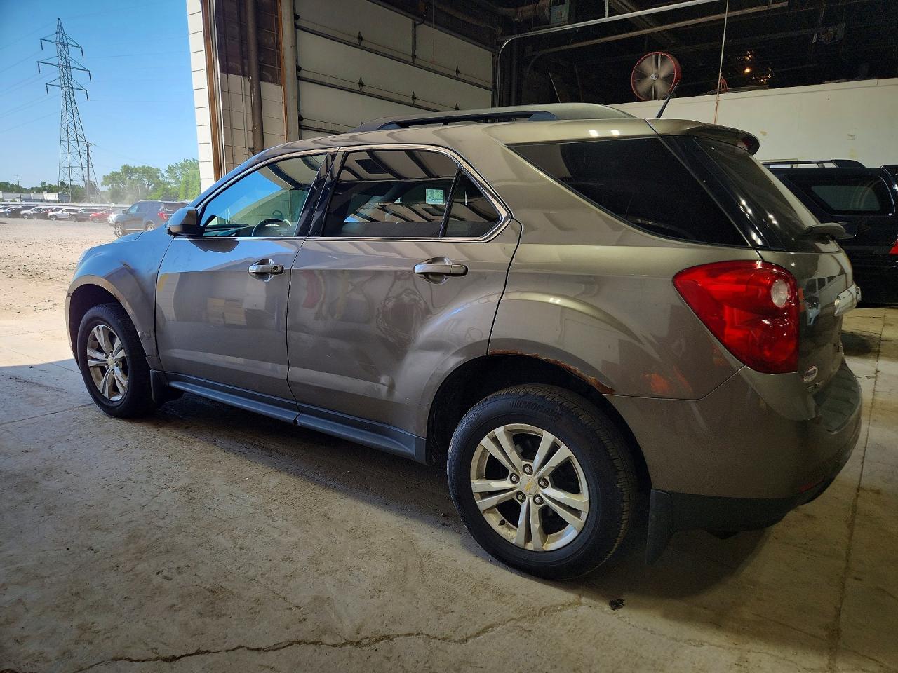 2012 Chevrolet Equinox Lt Gray vin: 2GNFLEEK9C6217591