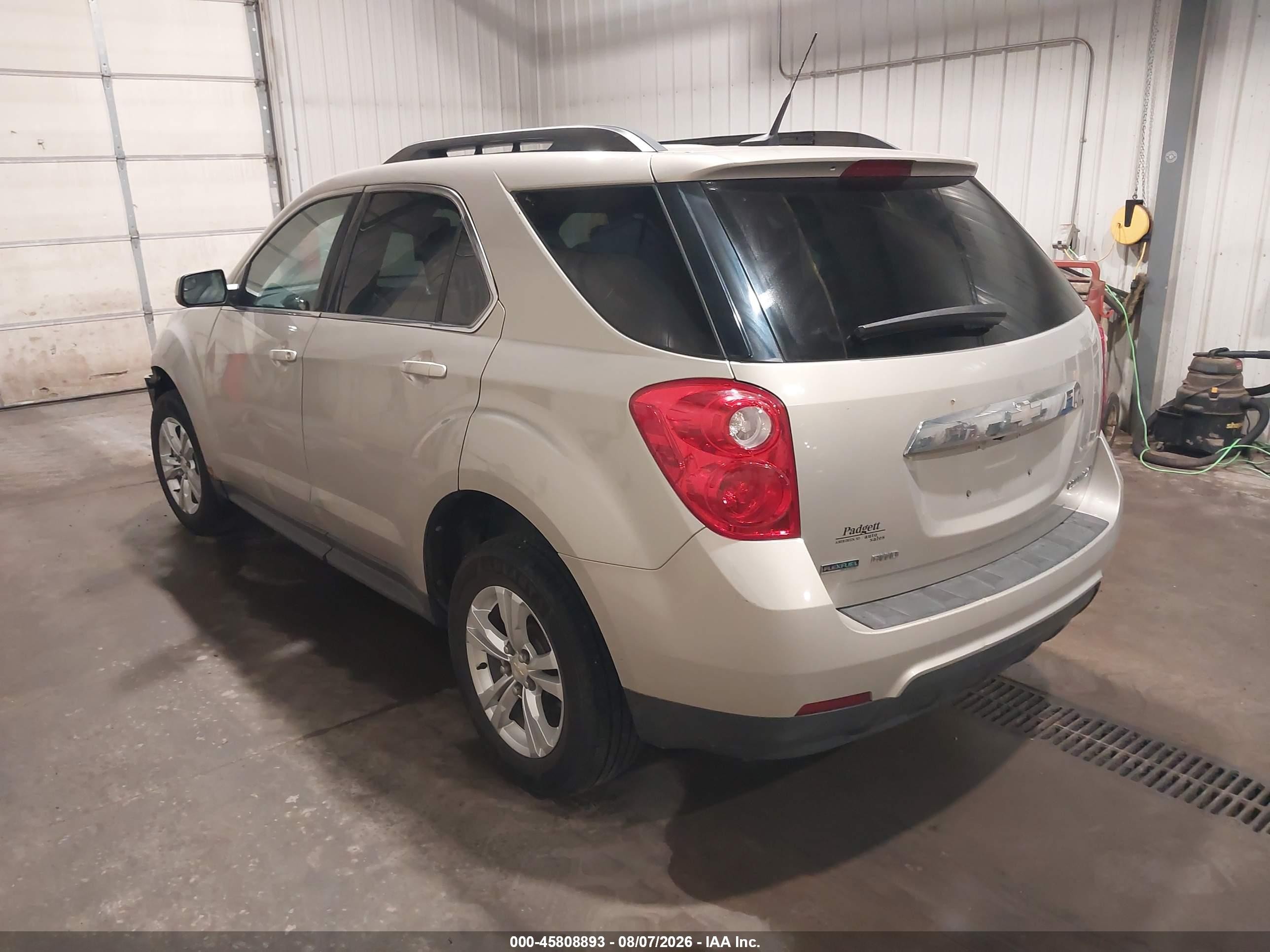 2012 Chevrolet Equinox Lt W/1lt Желто-коричневый vin: 2GNFLEEK9C6241132