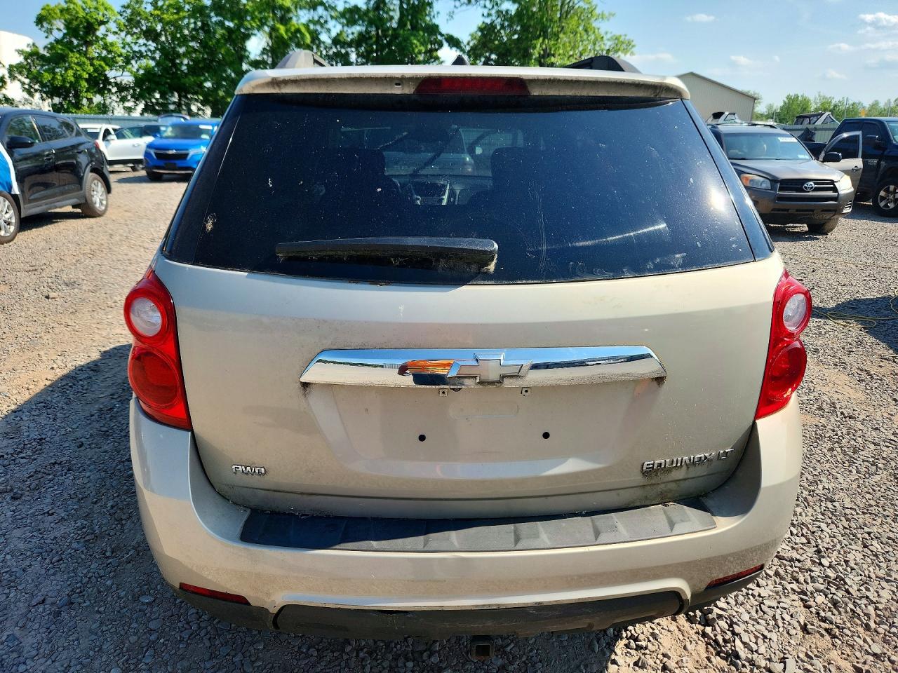 2012 Chevrolet Equinox Lt Tan vin: 2GNFLEEK9C6278570