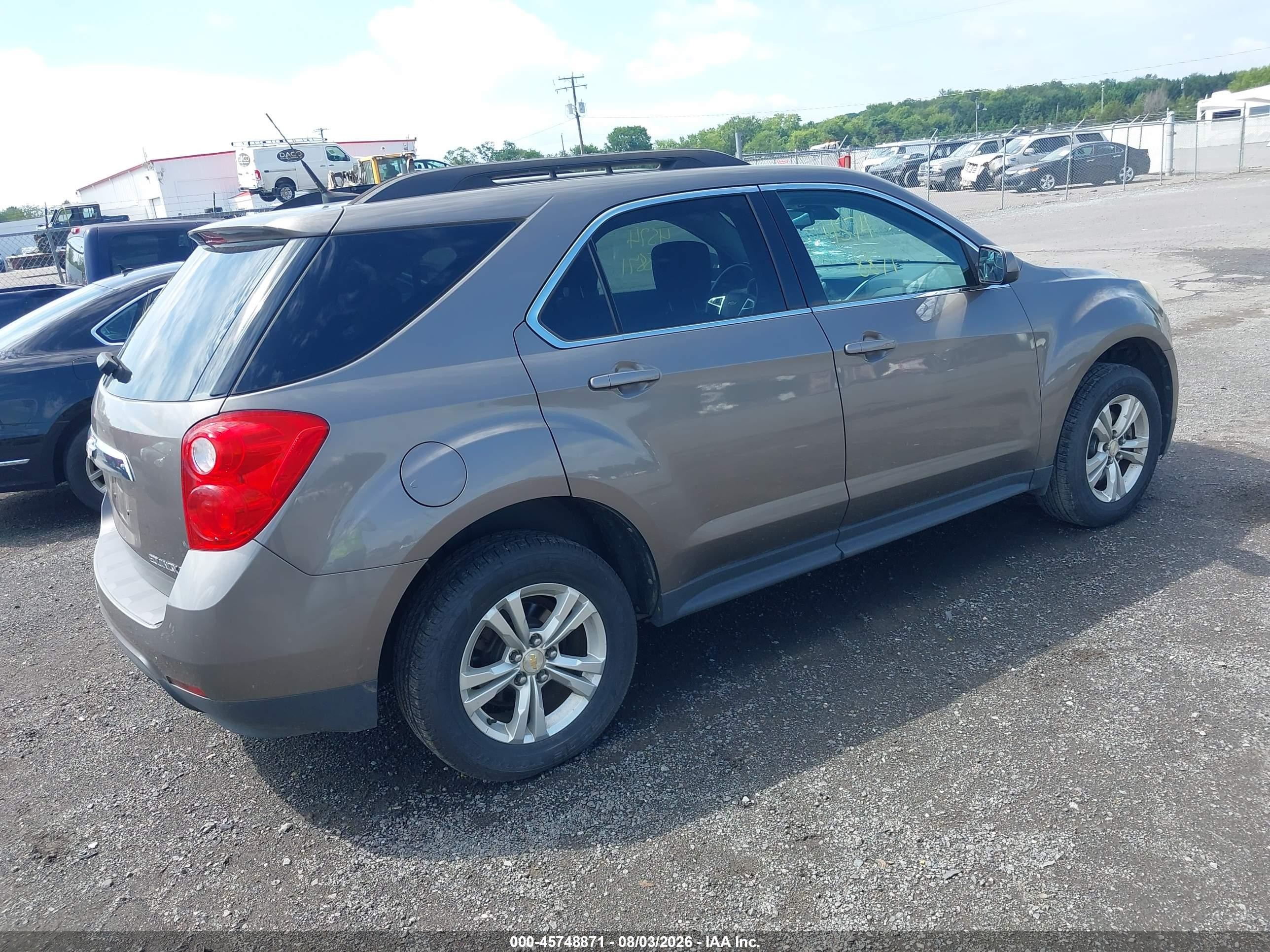 2012 Chevrolet Equinox Lt W/1lt Gray vin: 2GNFLEEK9C6306559