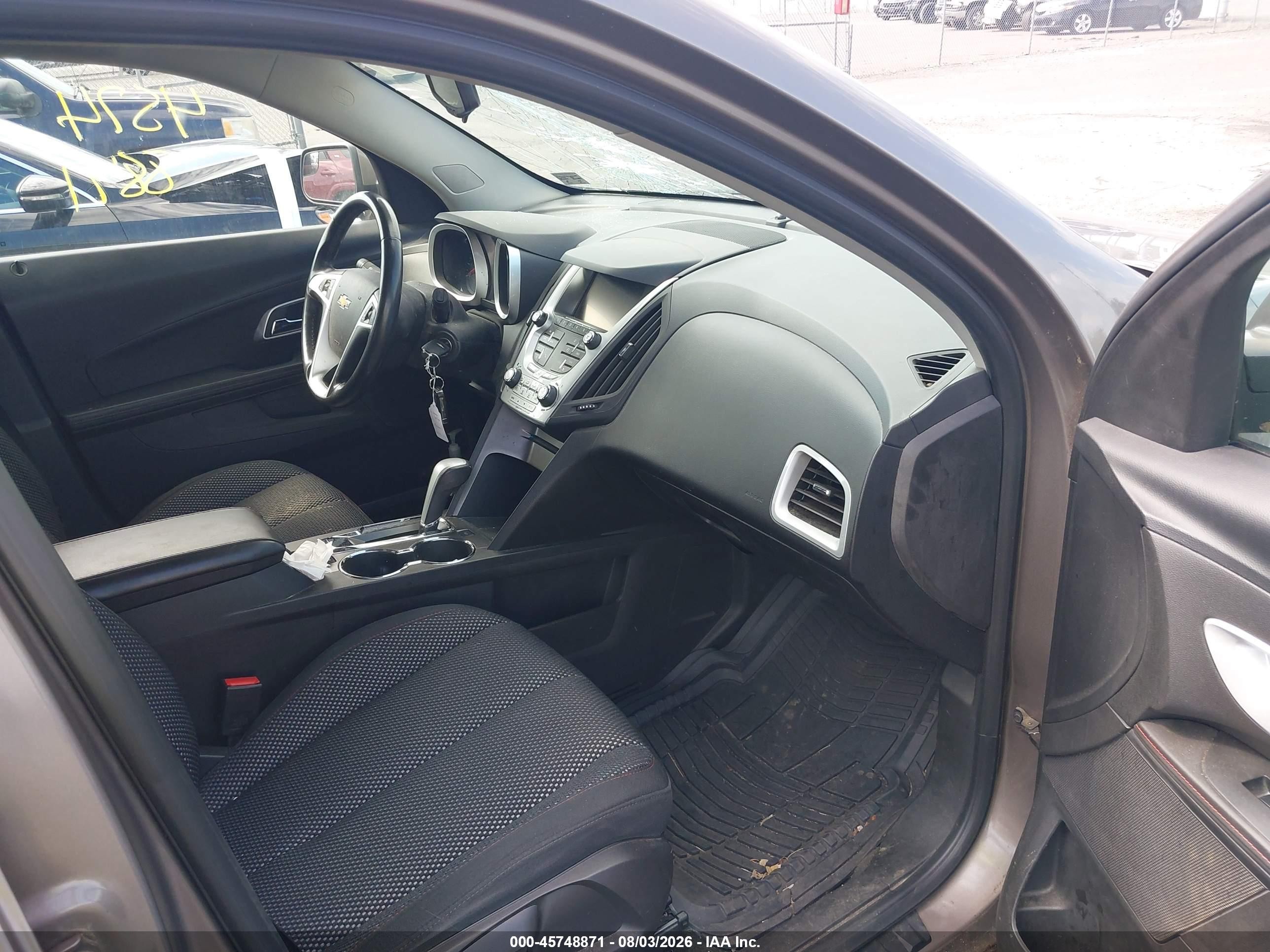 2012 Chevrolet Equinox Lt W/1lt Gray vin: 2GNFLEEK9C6306559