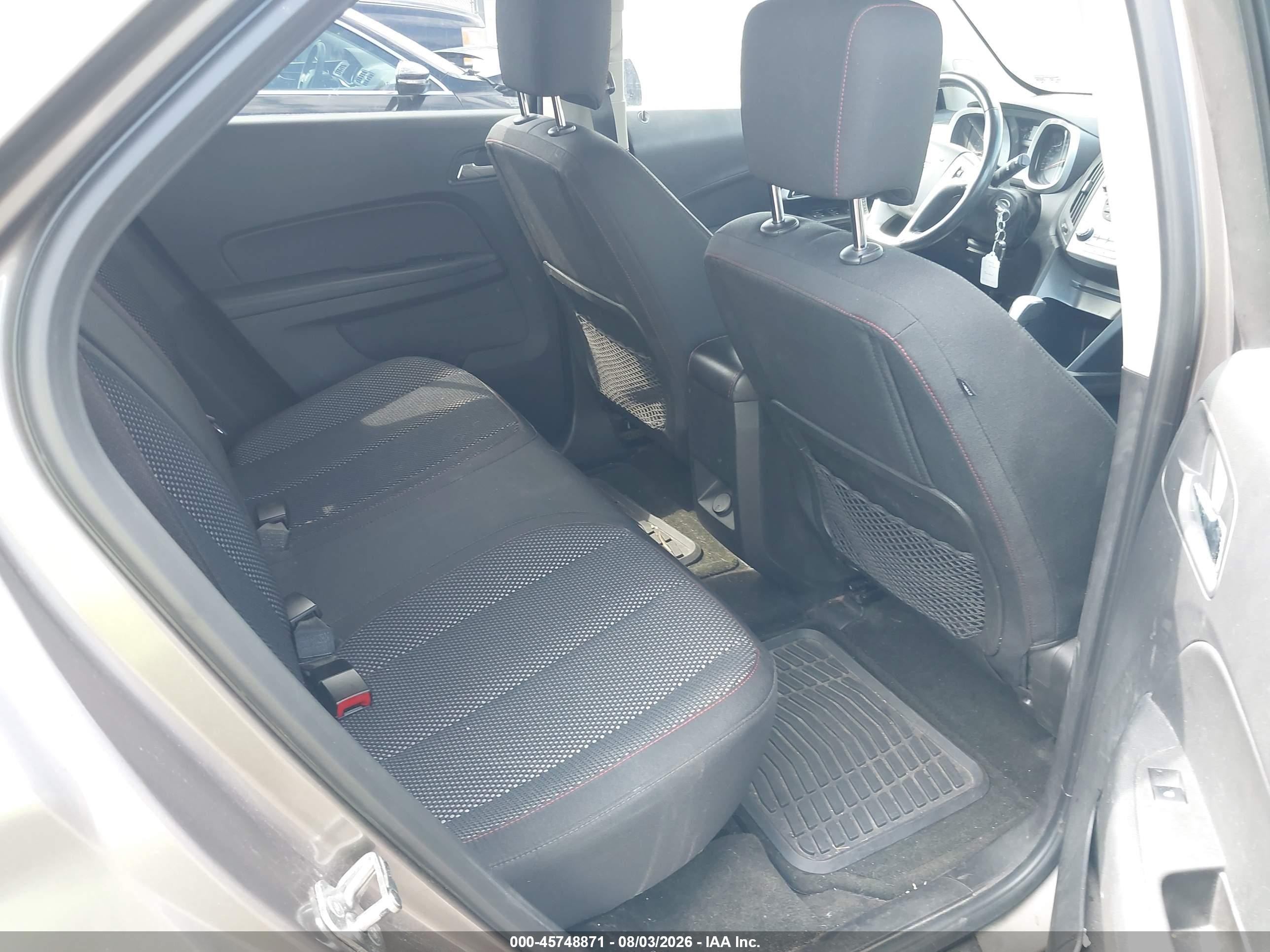 2012 Chevrolet Equinox Lt W/1lt Gray vin: 2GNFLEEK9C6306559