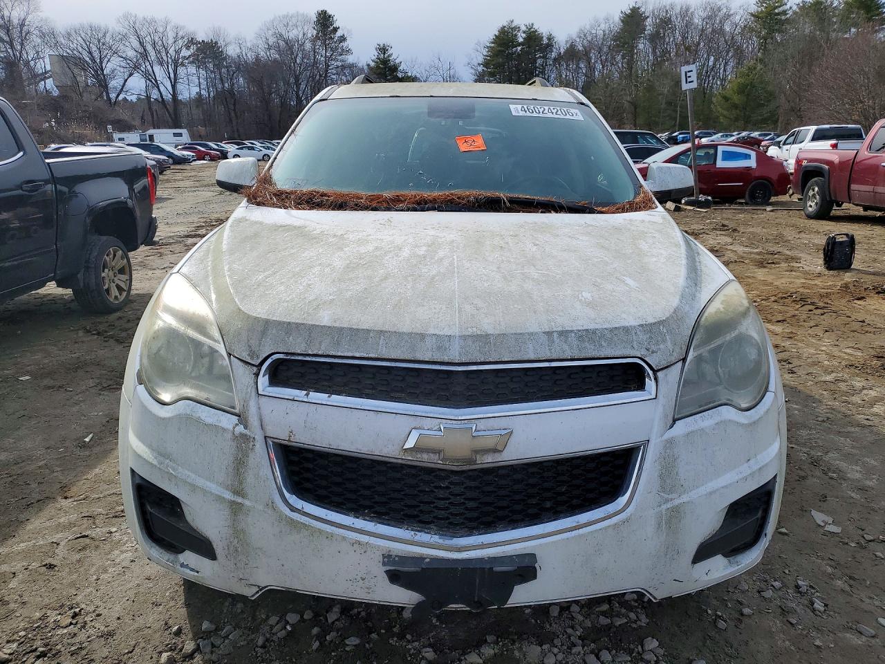 2012 Chevrolet Equinox Lt White vin: 2GNFLEEK9C6373677
