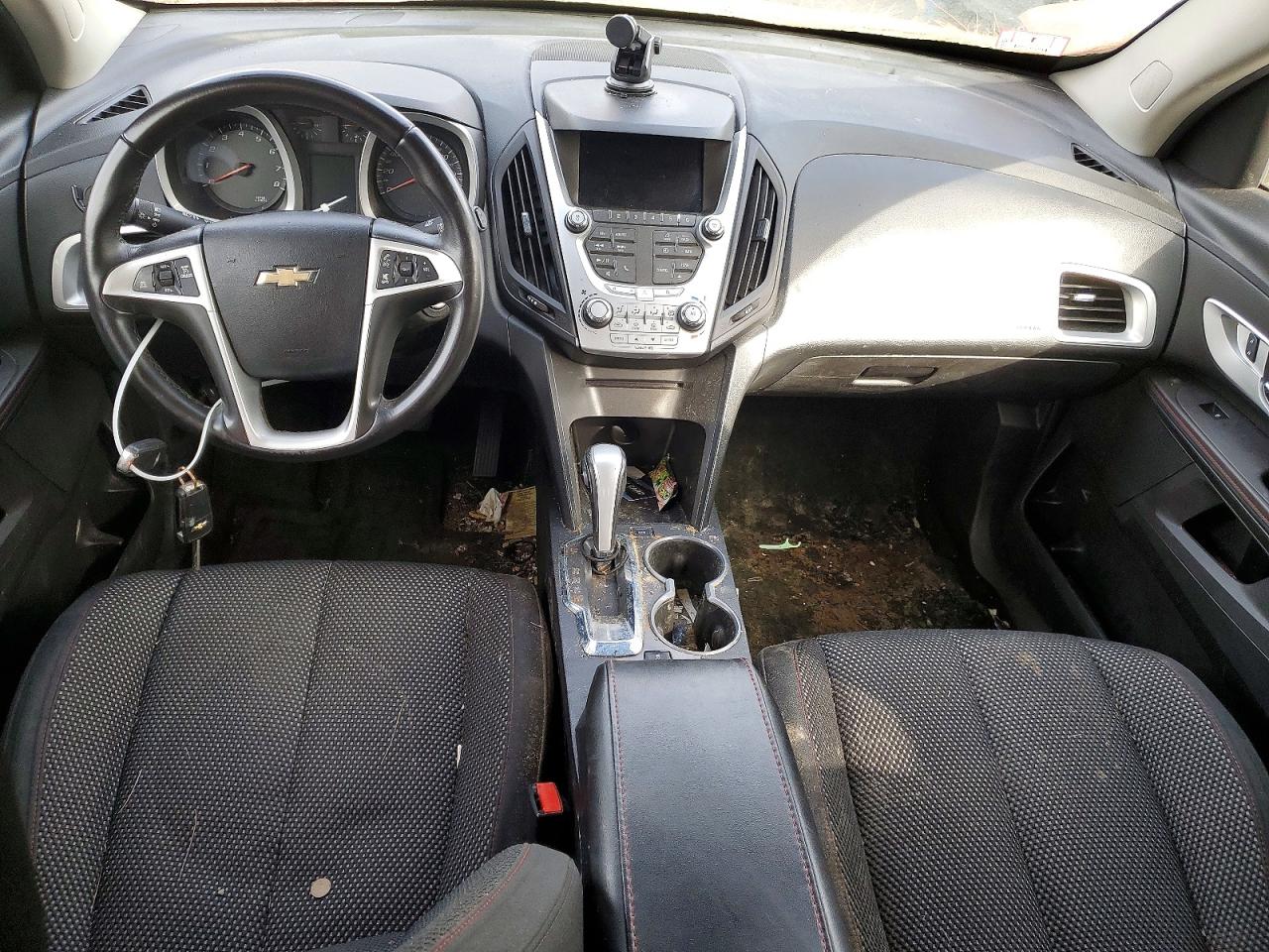 2012 Chevrolet Equinox Lt White vin: 2GNFLEEK9C6373677