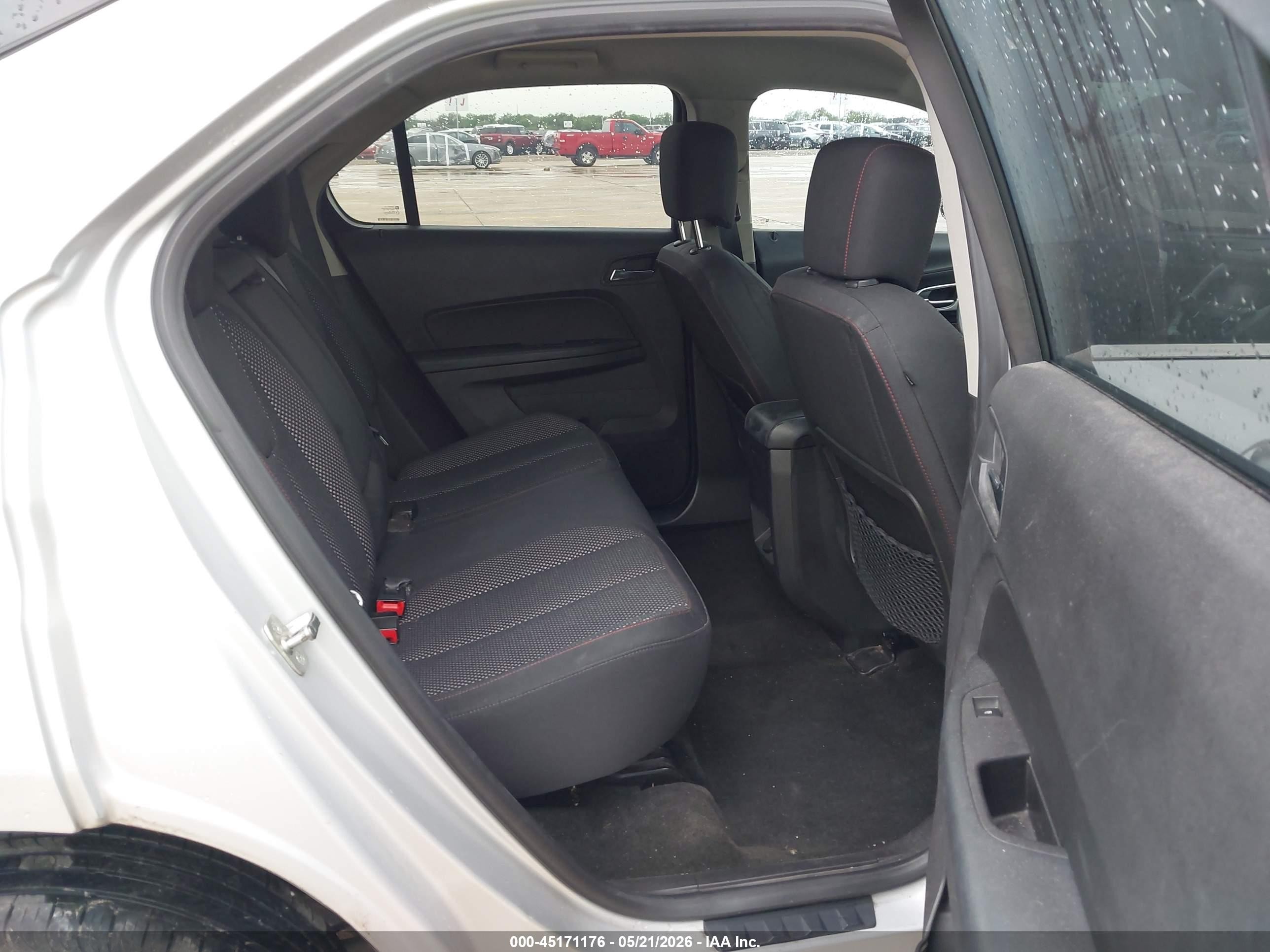 2013 Chevrolet Equinox 1lt Silver vin: 2GNFLEEK9D6101289