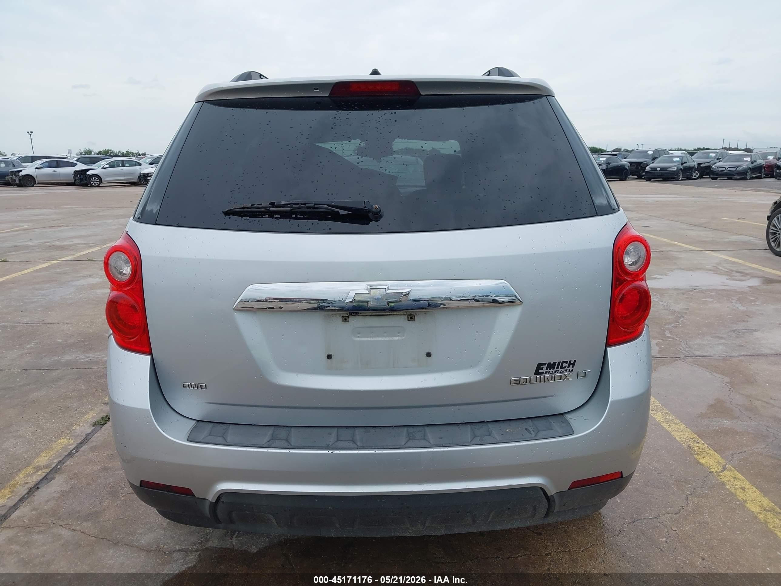 2013 Chevrolet Equinox 1lt Silver vin: 2GNFLEEK9D6101289