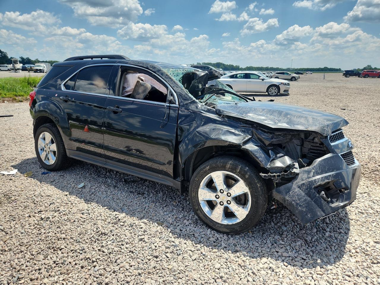 2013 Chevrolet Equinox Lt Black vin: 2GNFLEEK9D6243352