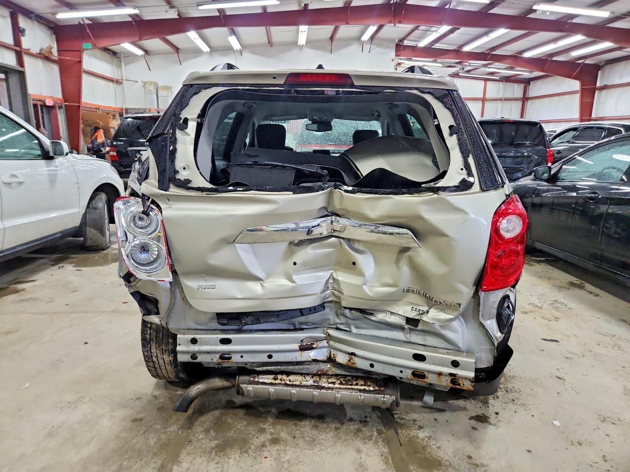 2013 Chevrolet Equinox Lt Cream vin: 2GNFLEEK9D6322097