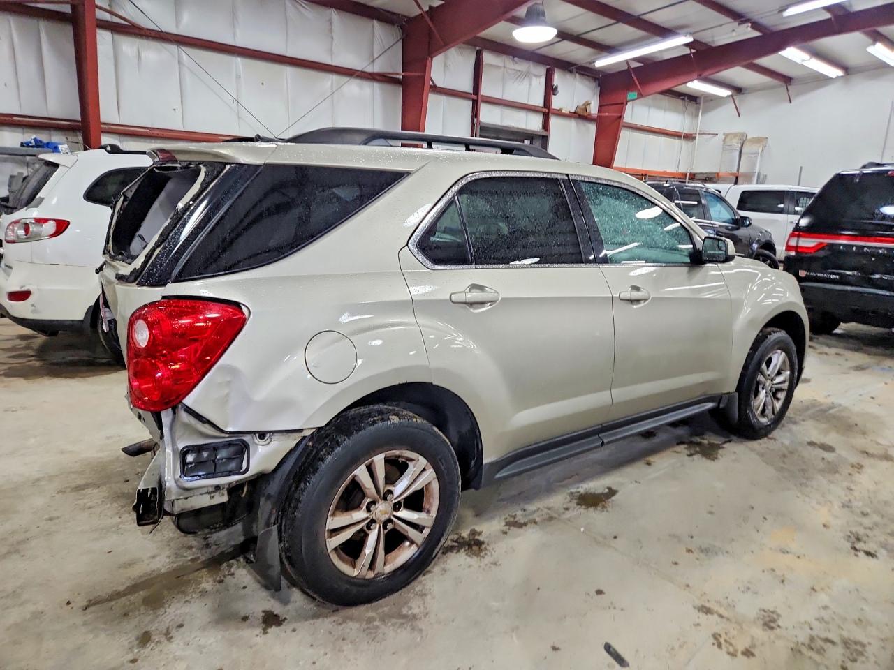 2013 Chevrolet Equinox Lt Cream vin: 2GNFLEEK9D6322097