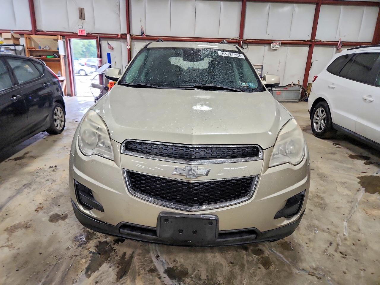 2013 Chevrolet Equinox Lt Cream vin: 2GNFLEEK9D6322097