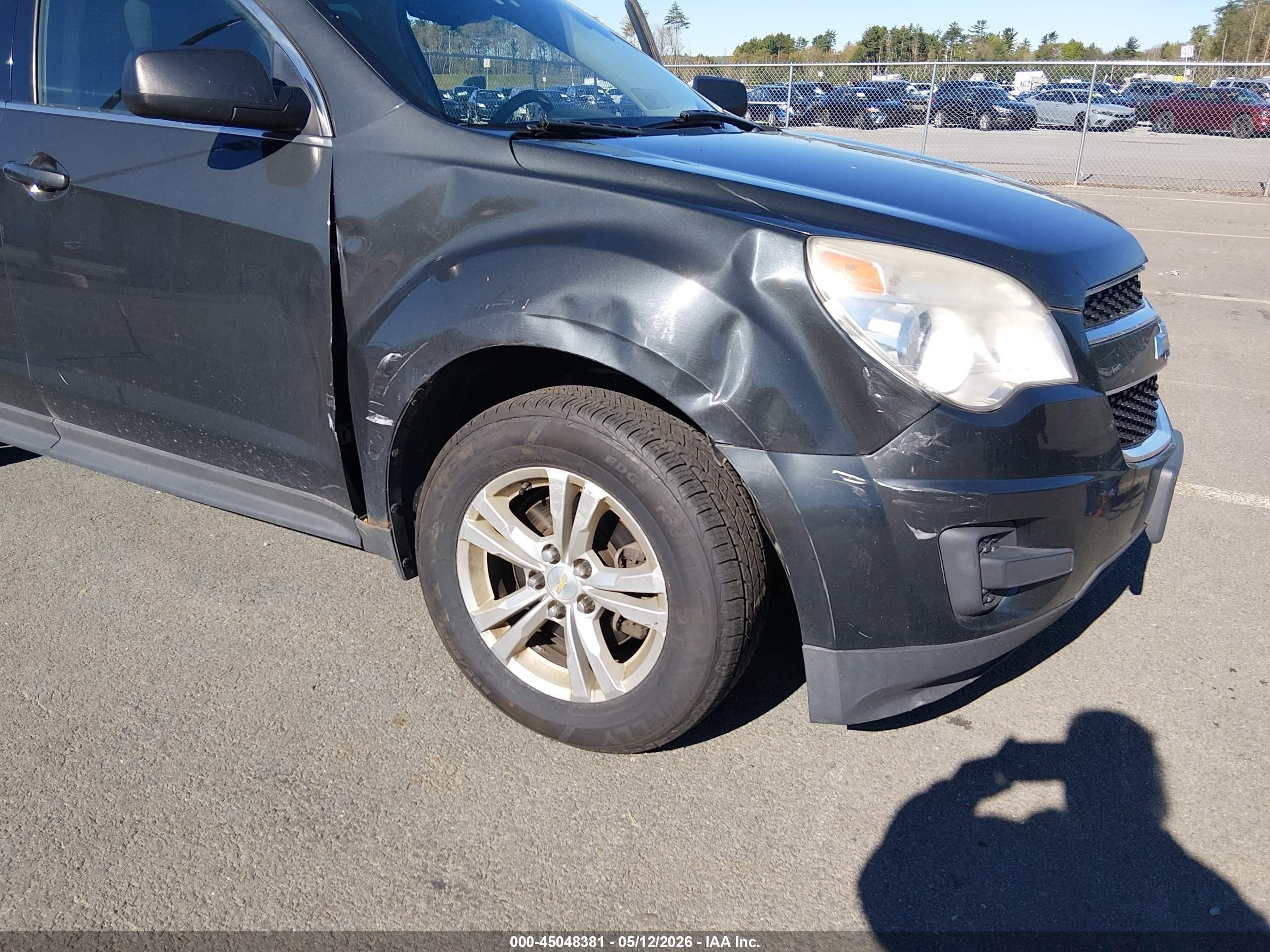 2014 Chevrolet Equinox Ls Gray vin: 2GNFLEEK9E6162532