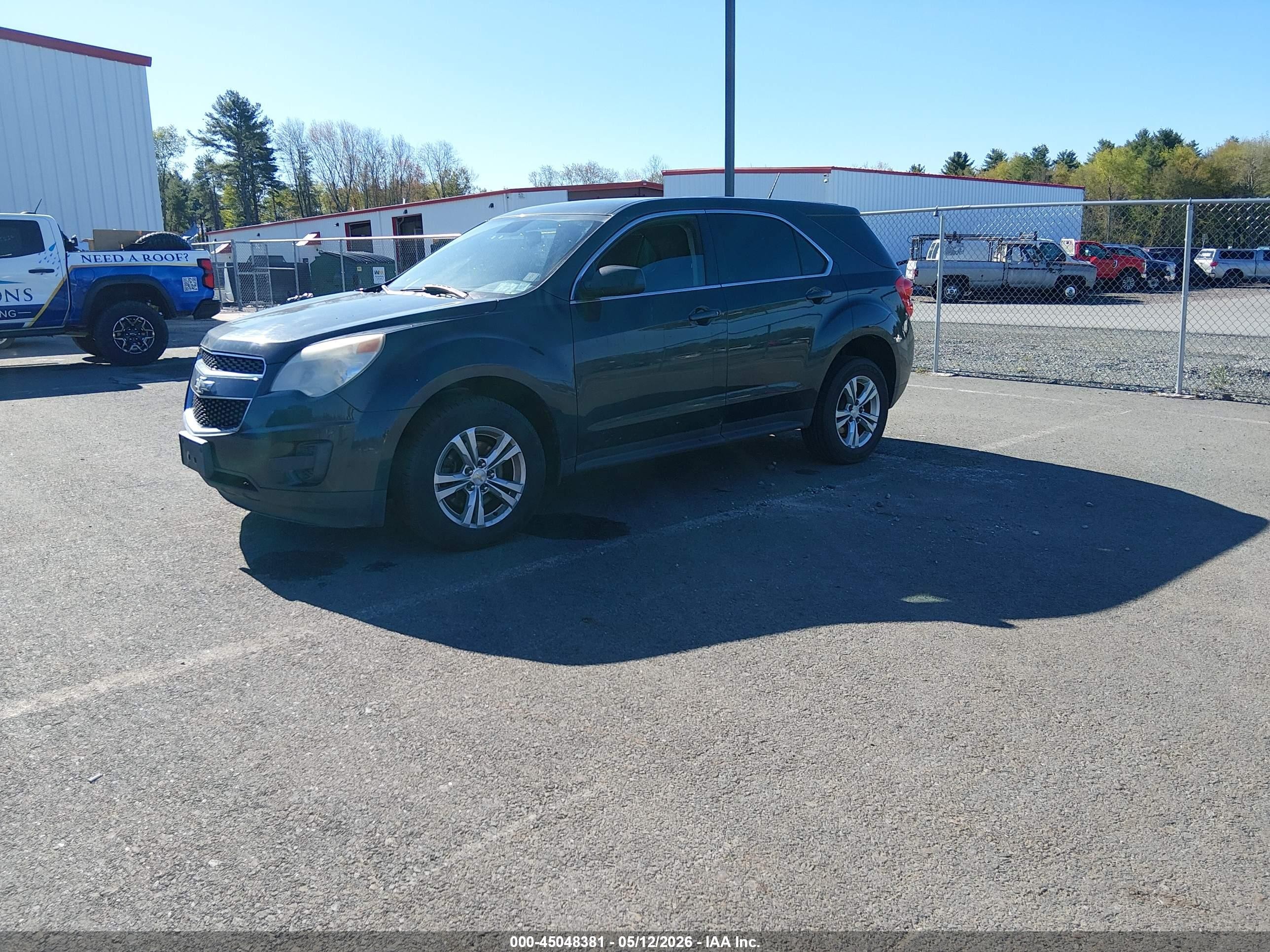 2014 Chevrolet Equinox Ls Gray vin: 2GNFLEEK9E6162532