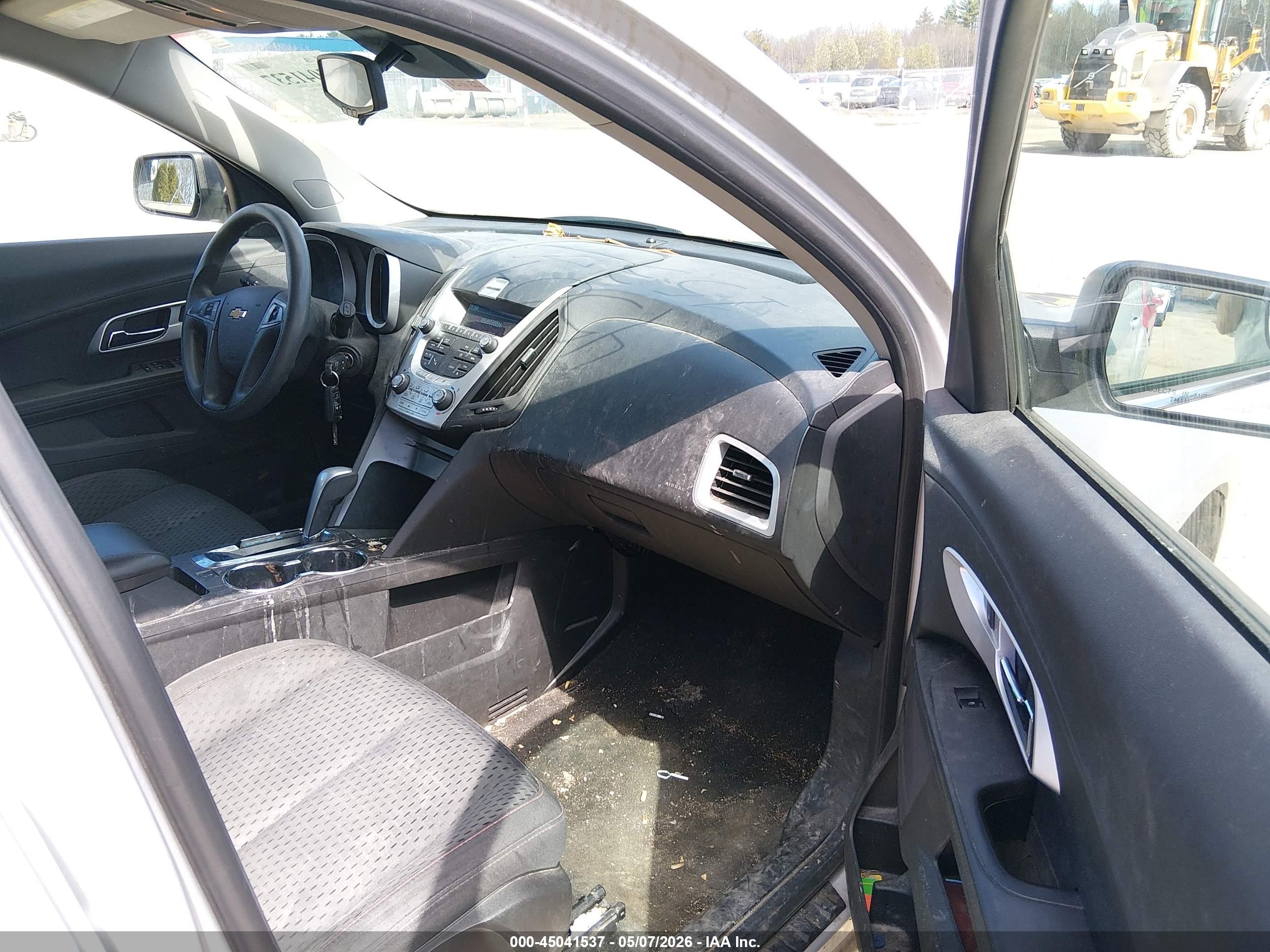 2014 Chevrolet Equinox Ls Серебряный vin: 2GNFLEEK9E6209252