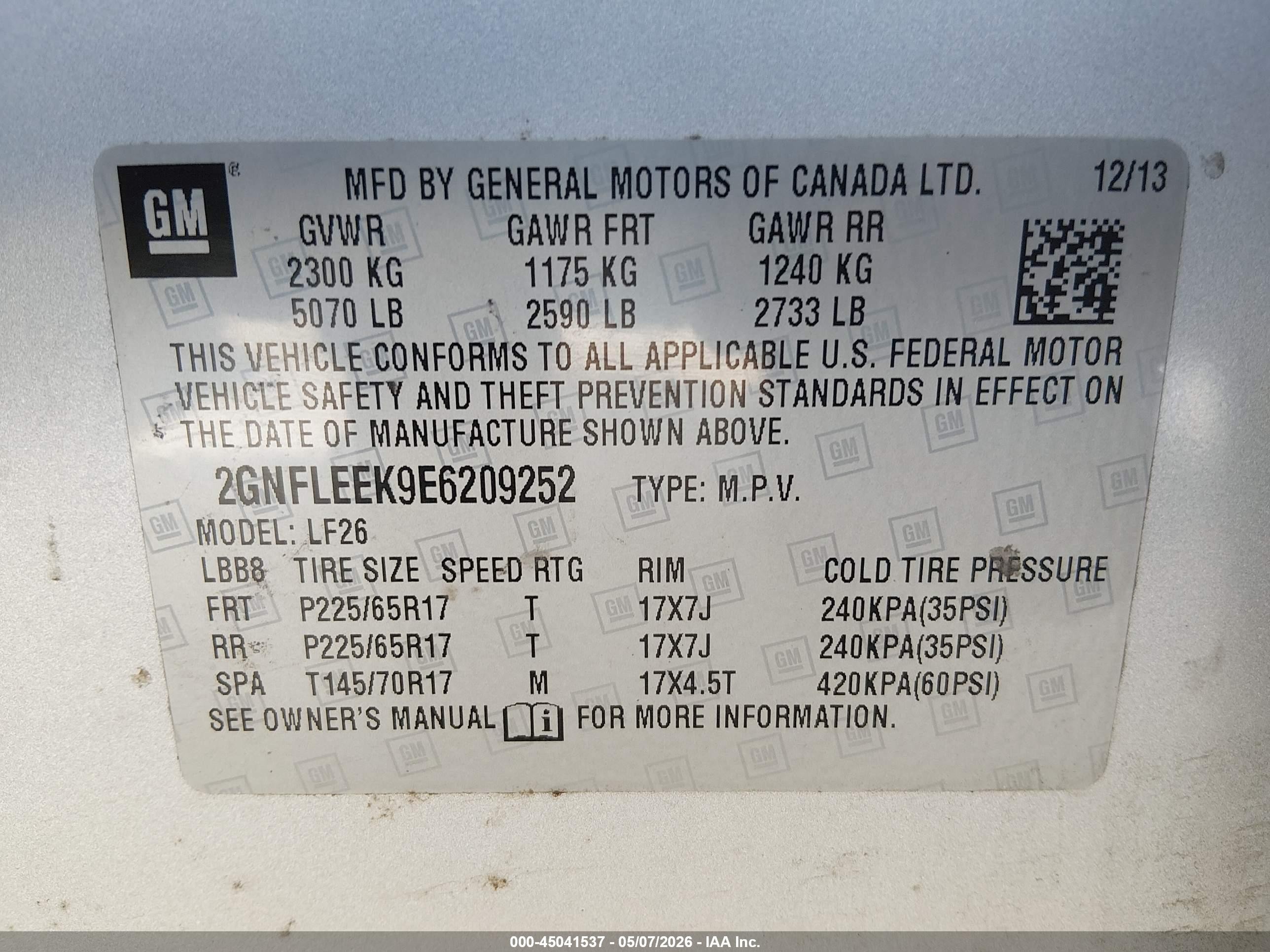 2014 Chevrolet Equinox Ls Серебряный vin: 2GNFLEEK9E6209252
