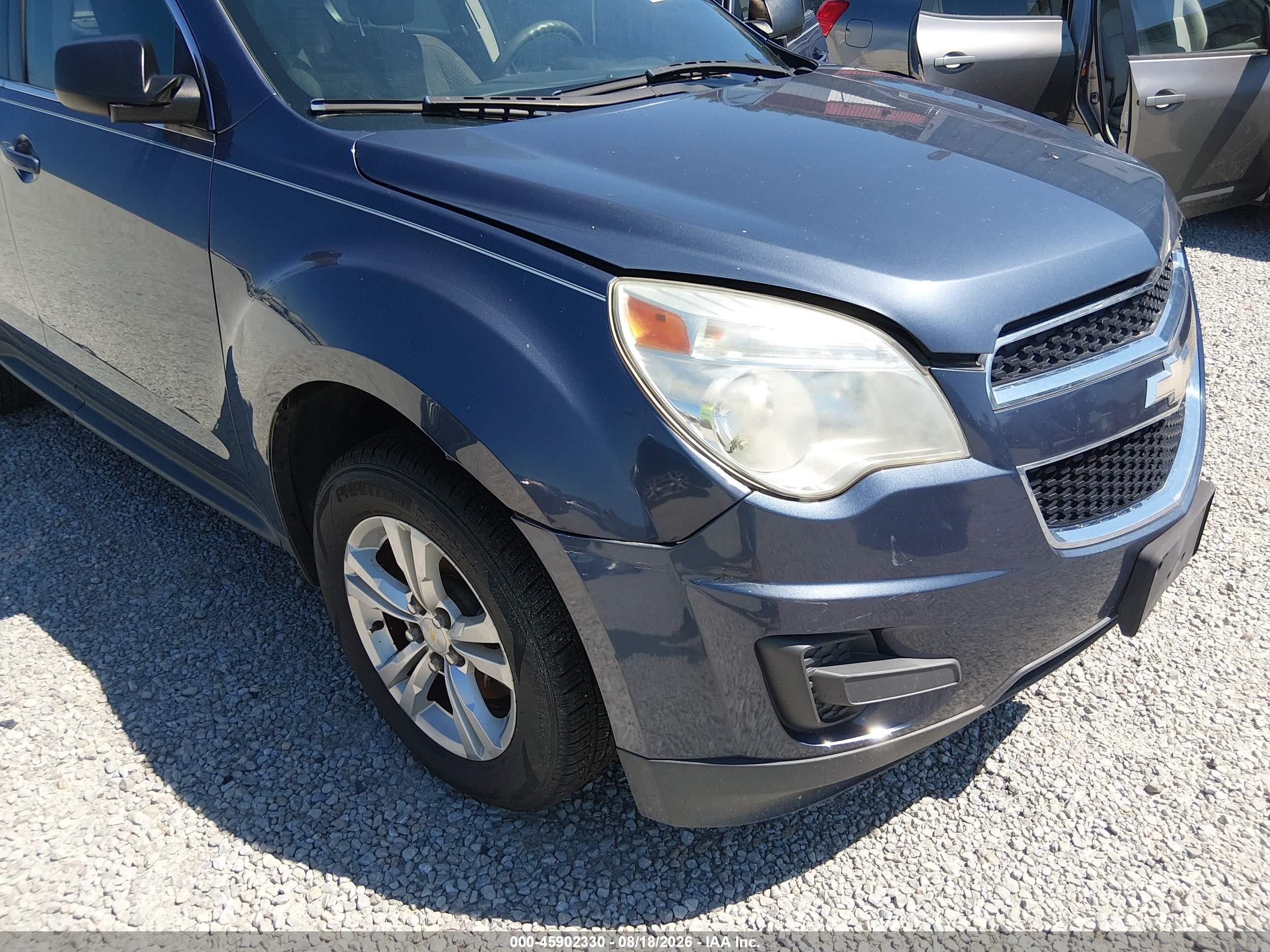 2014 Chevrolet Equinox Ls Blue vin: 2GNFLEEK9E6236015