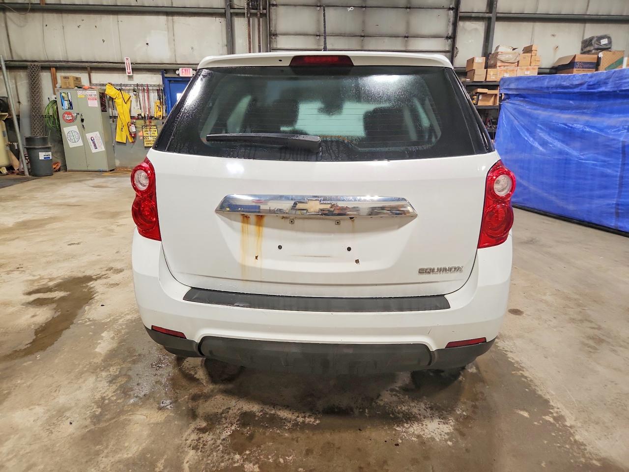 2014 Chevrolet Equinox Ls White vin: 2GNFLEEK9E6337085