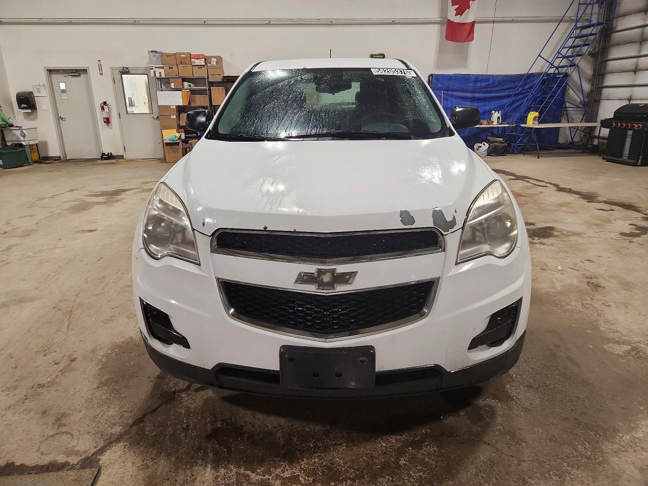 2014 Chevrolet Equinox Ls White vin: 2GNFLEEK9E6337085