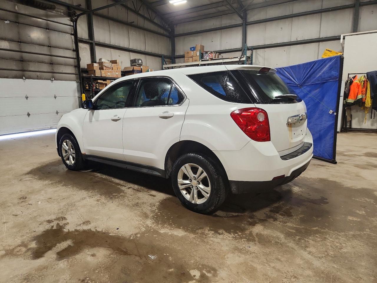 2014 Chevrolet Equinox Ls White vin: 2GNFLEEK9E6337085