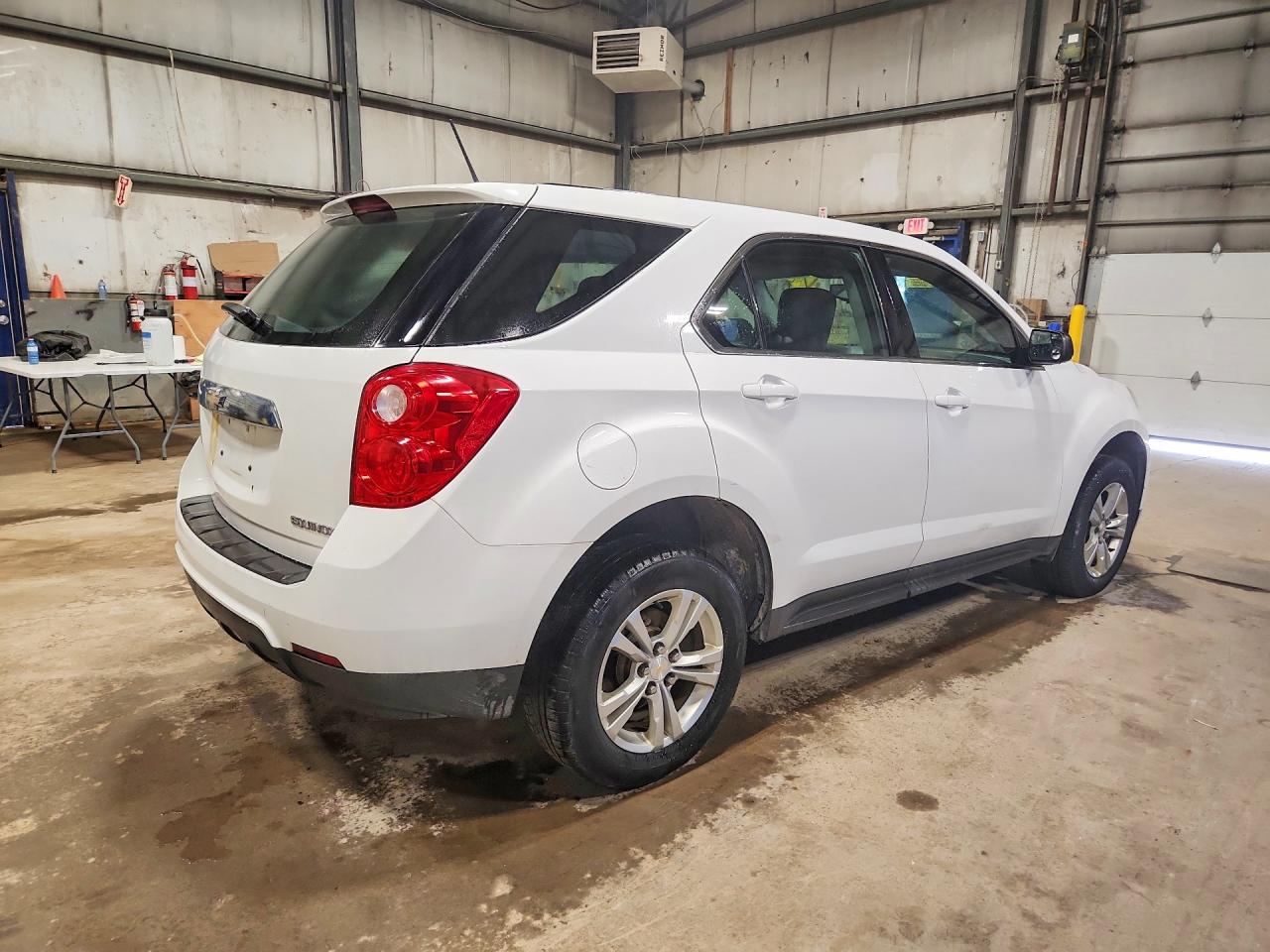 2014 Chevrolet Equinox Ls White vin: 2GNFLEEK9E6337085