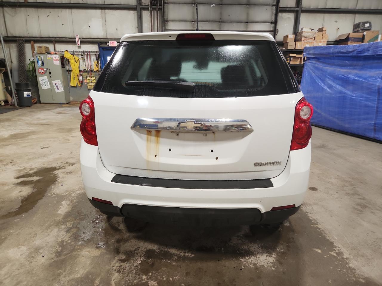 2014 Chevrolet Equinox Ls White vin: 2GNFLEEK9E6337085 Damage: Rear Bumper/Cover, Scraped, 2 To 3 Inches