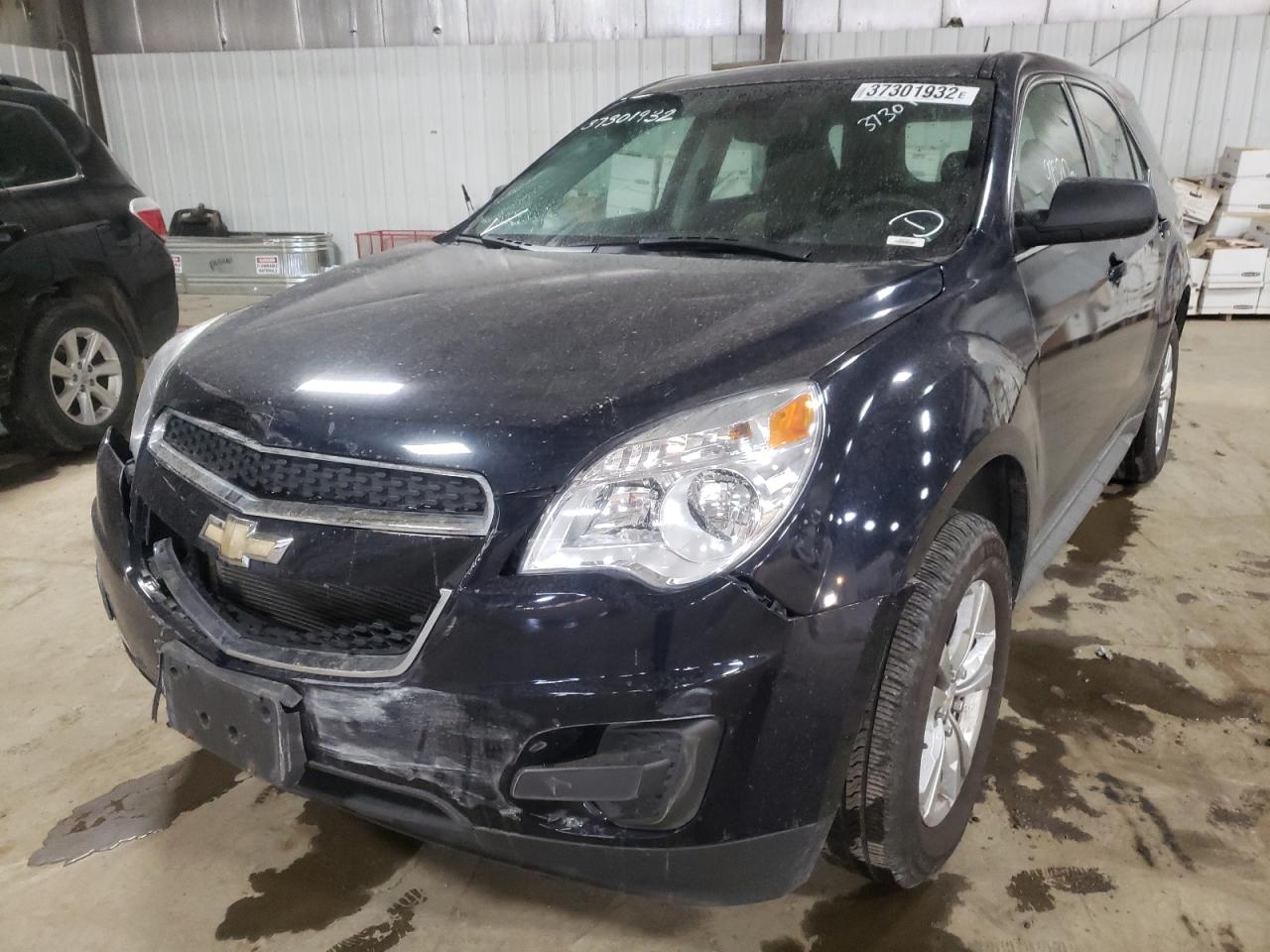 2015 Chevrolet Equinox Ls Blue vin: 2GNFLEEK9F6121092
