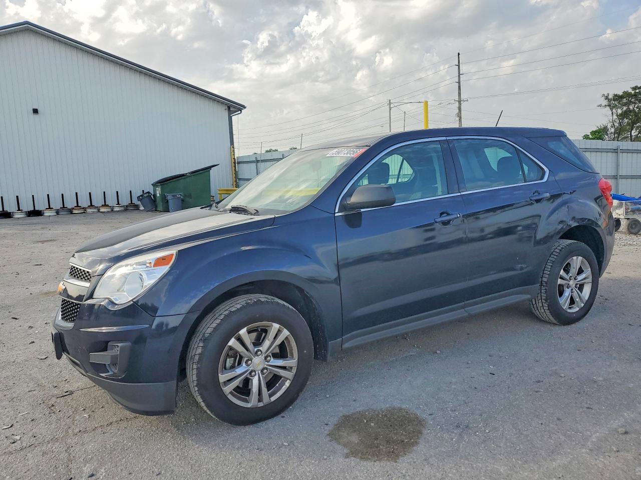 2015 Chevrolet Equinox Ls Blue vin: 2GNFLEEK9F6121092
