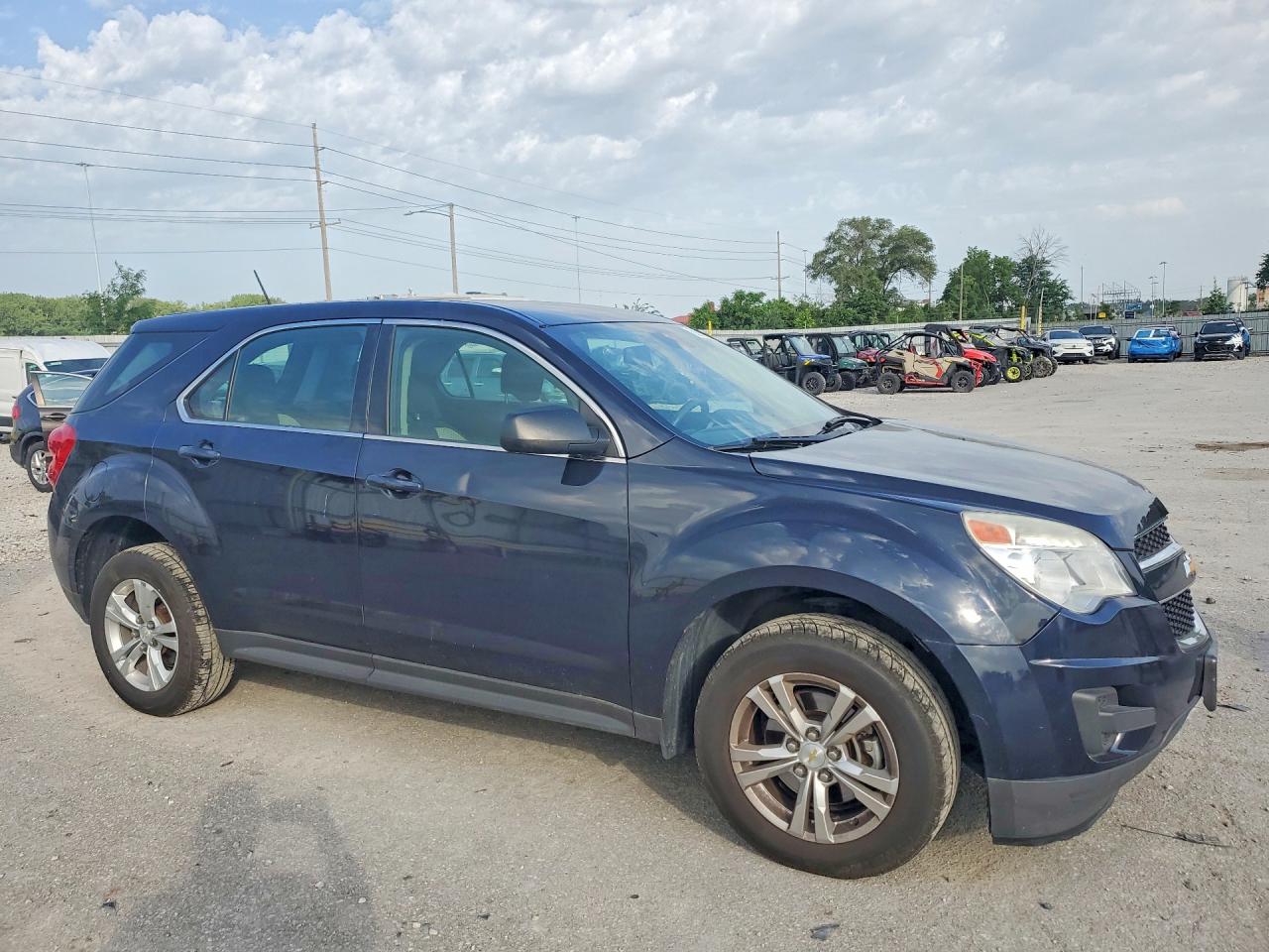 2015 Chevrolet Equinox Ls Blue vin: 2GNFLEEK9F6121092