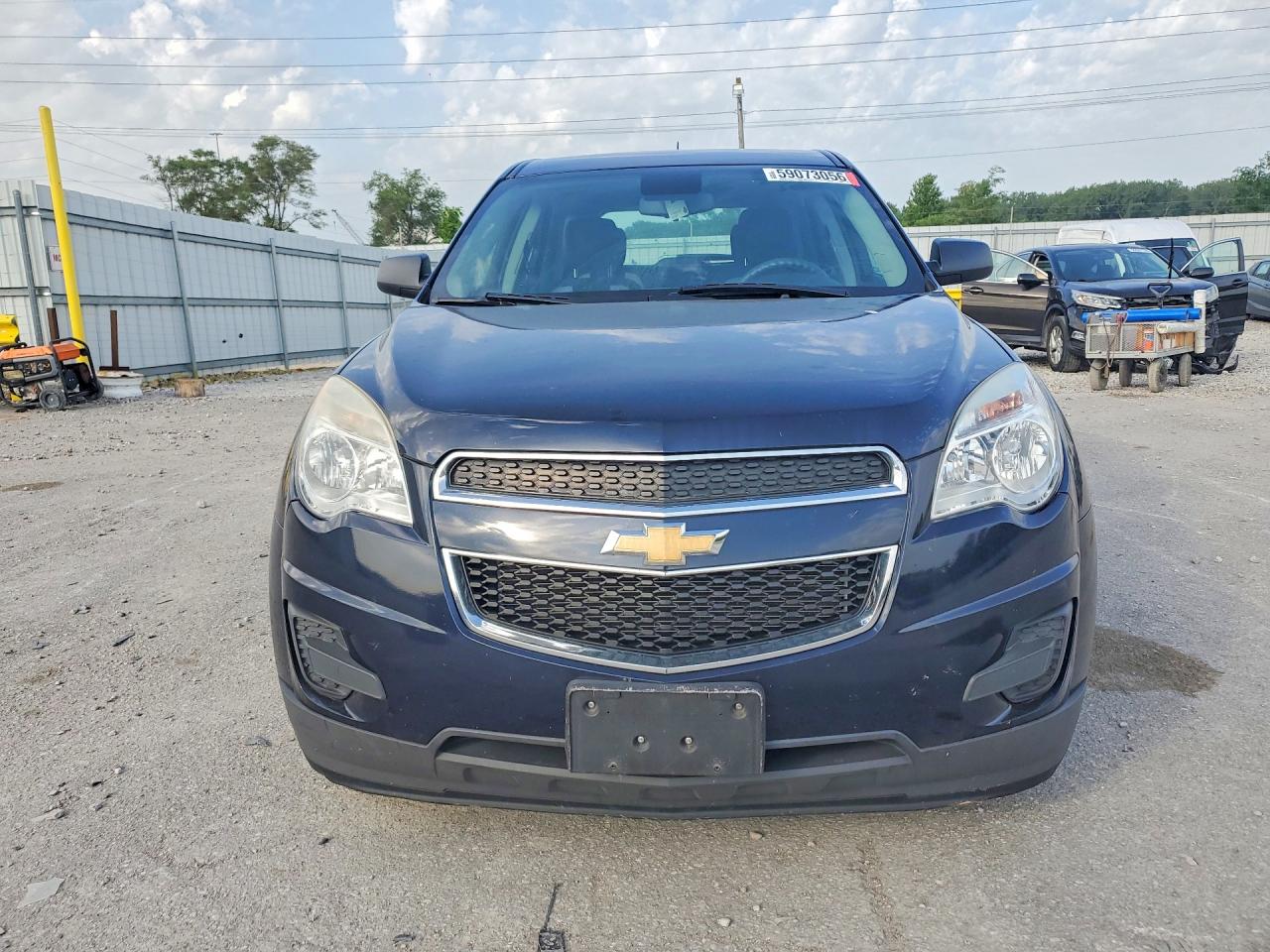 2015 Chevrolet Equinox Ls Blue vin: 2GNFLEEK9F6121092