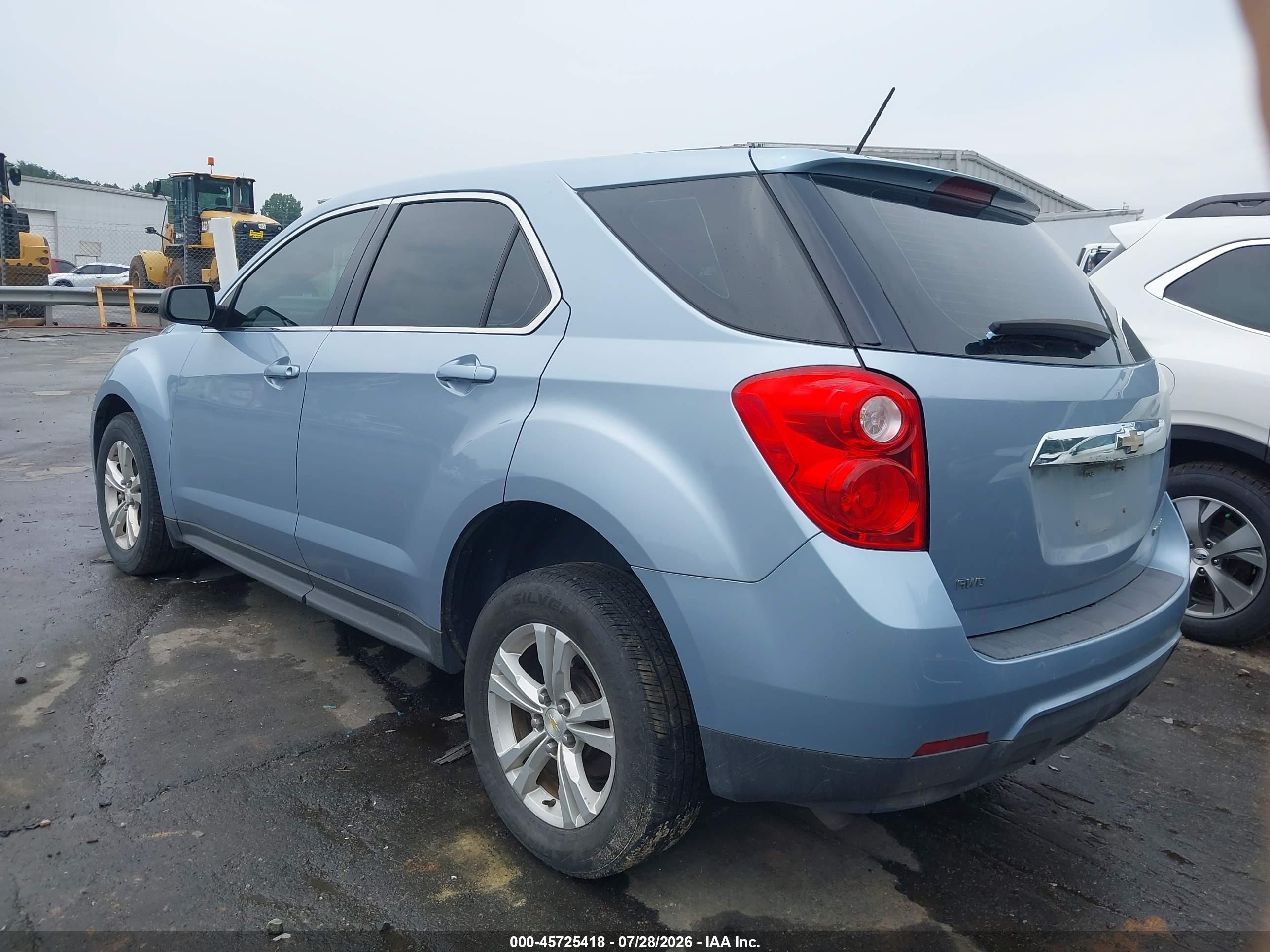 2015 Chevrolet Equinox Ls Синий vin: 2GNFLEEK9F6179185