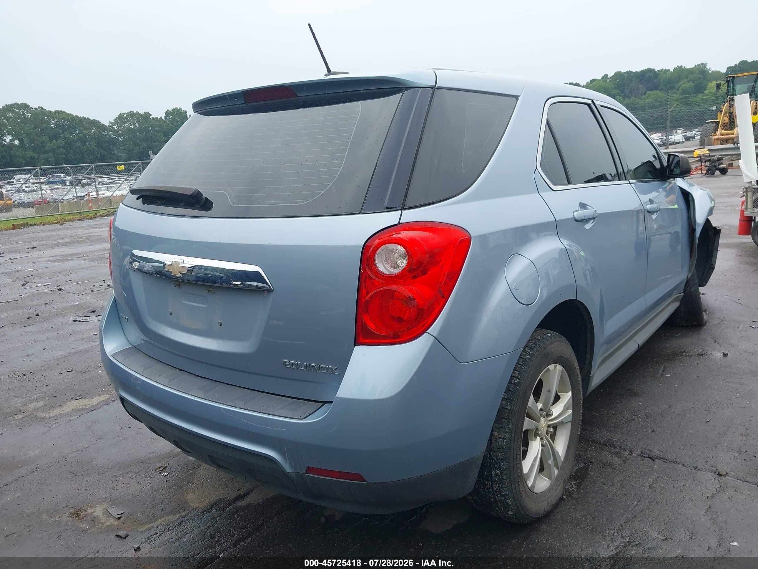 2015 Chevrolet Equinox Ls Синий vin: 2GNFLEEK9F6179185