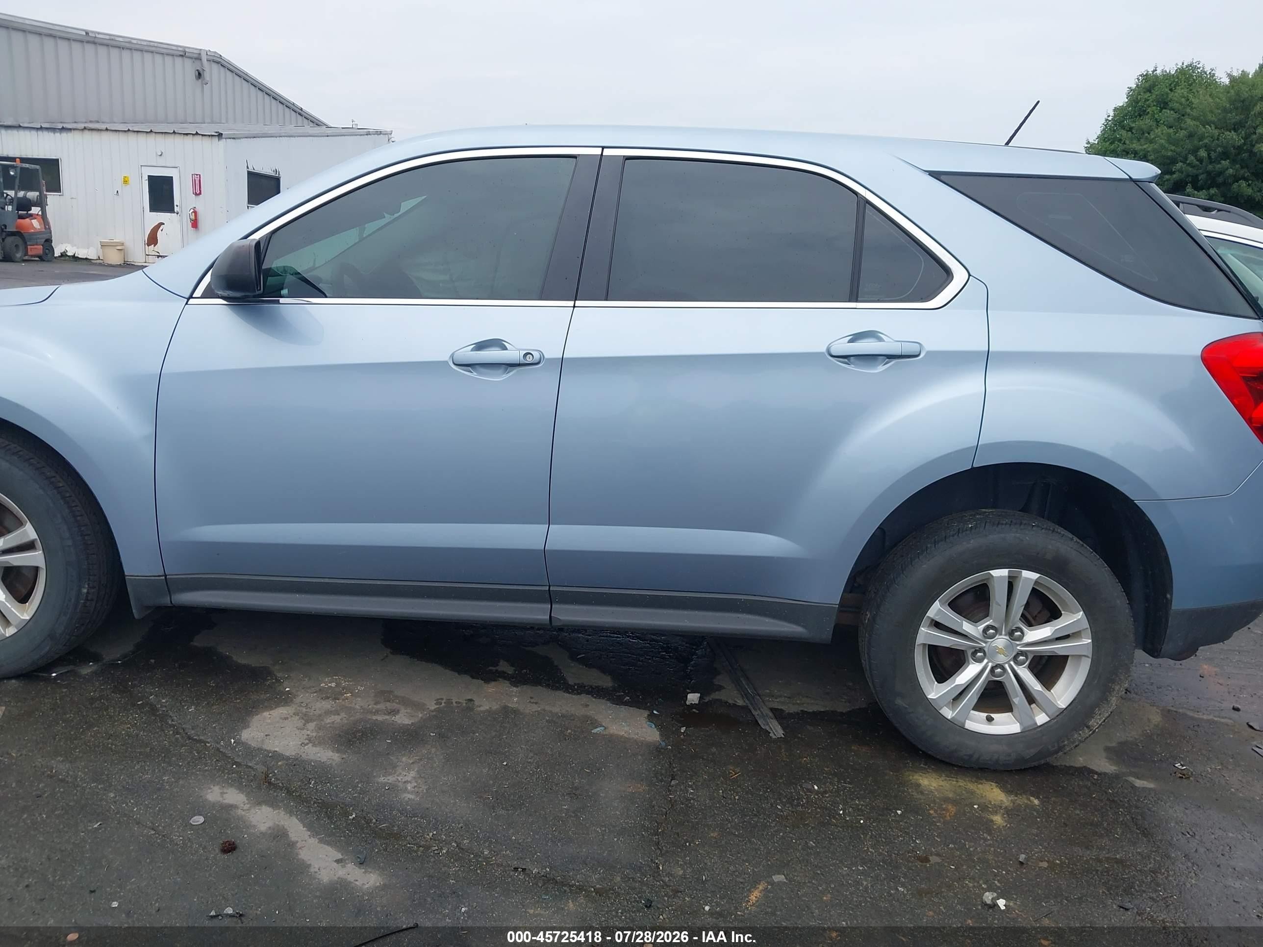 2015 Chevrolet Equinox Ls Синий vin: 2GNFLEEK9F6179185
