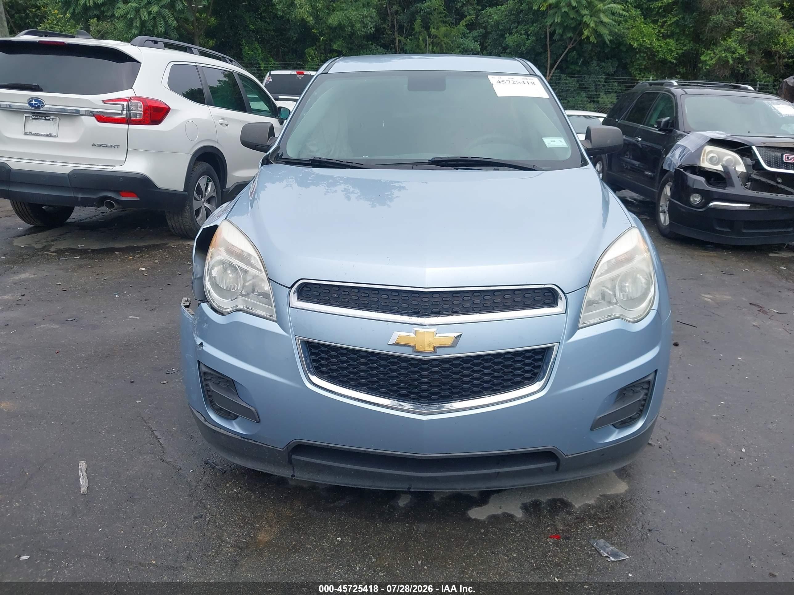 2015 Chevrolet Equinox Ls Синий vin: 2GNFLEEK9F6179185