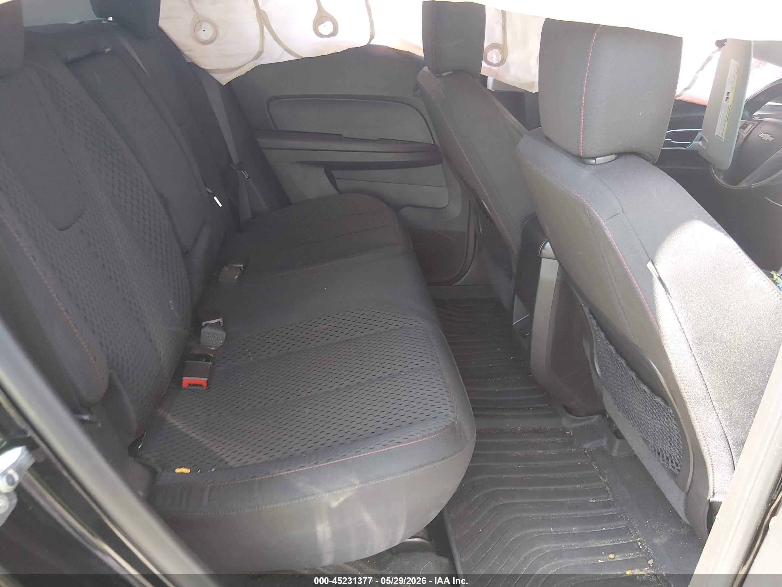 2015 Chevrolet Equinox Ls Black vin: 2GNFLEEK9F6323639