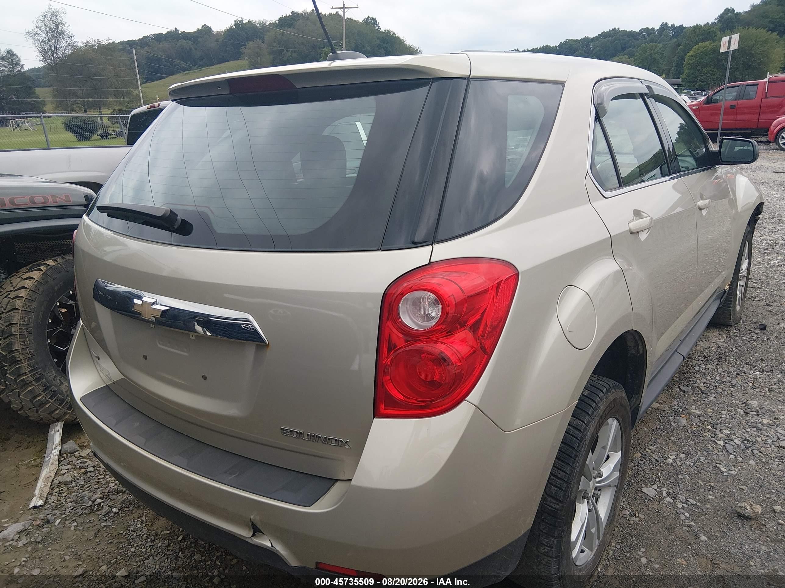 2015 Chevrolet Equinox Ls Gold vin: 2GNFLEEK9F6387566