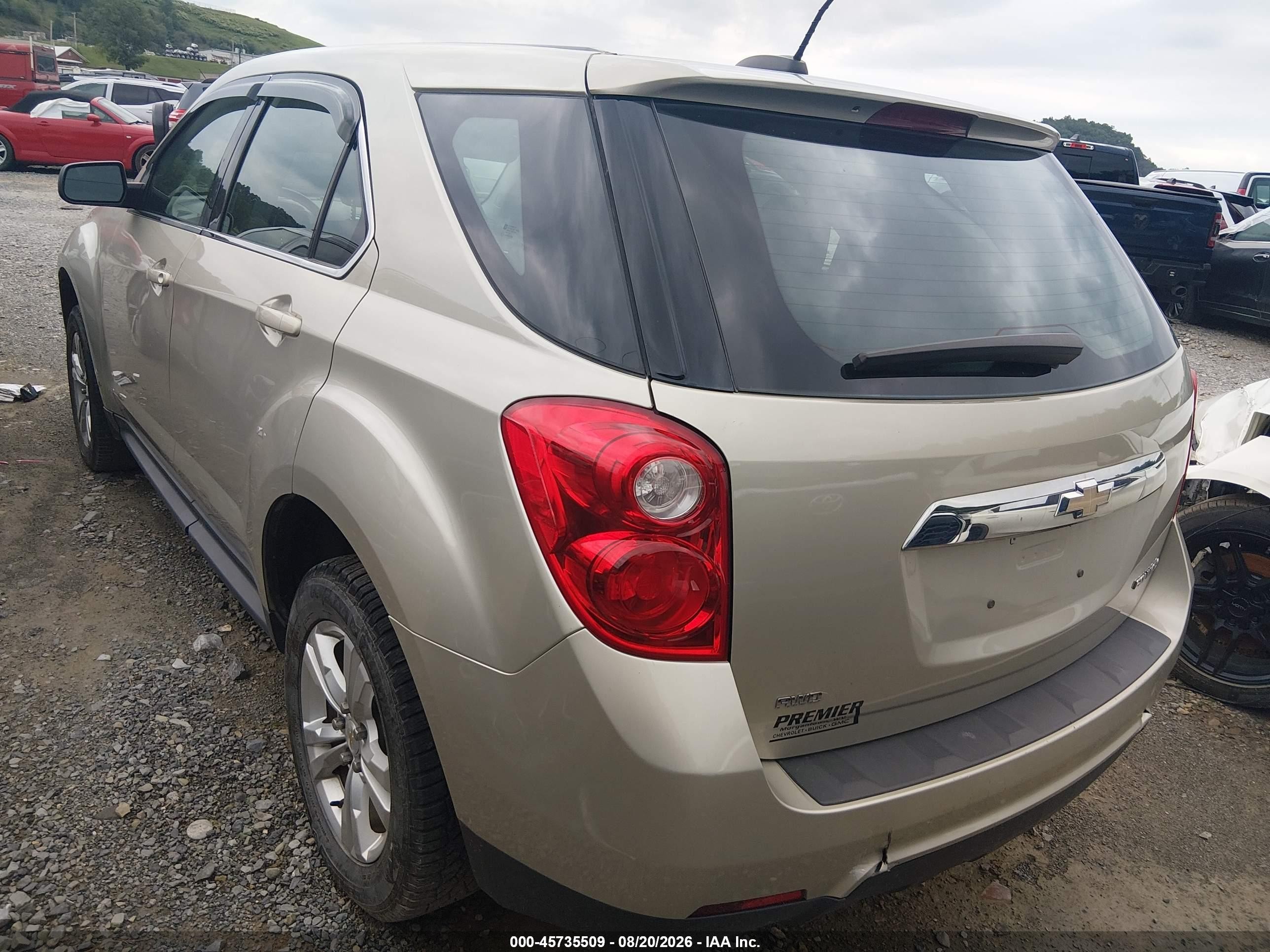 2015 Chevrolet Equinox Ls Gold vin: 2GNFLEEK9F6387566